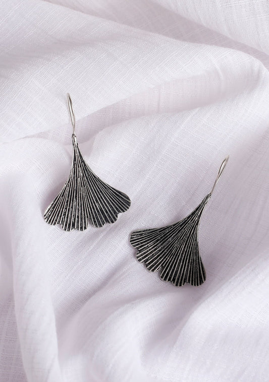 All Lines Brass Earrings