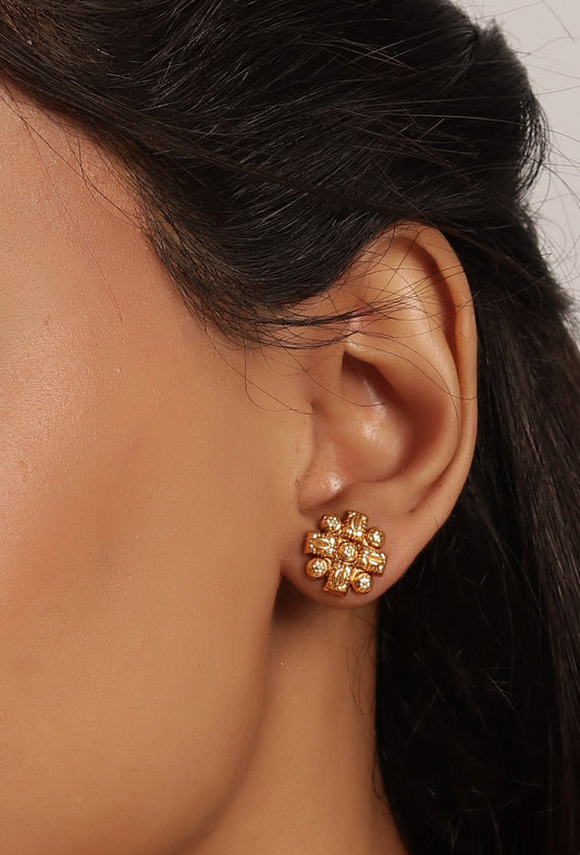 Maharashtrian Inspired Copper Jewellery Set With Antique Finish