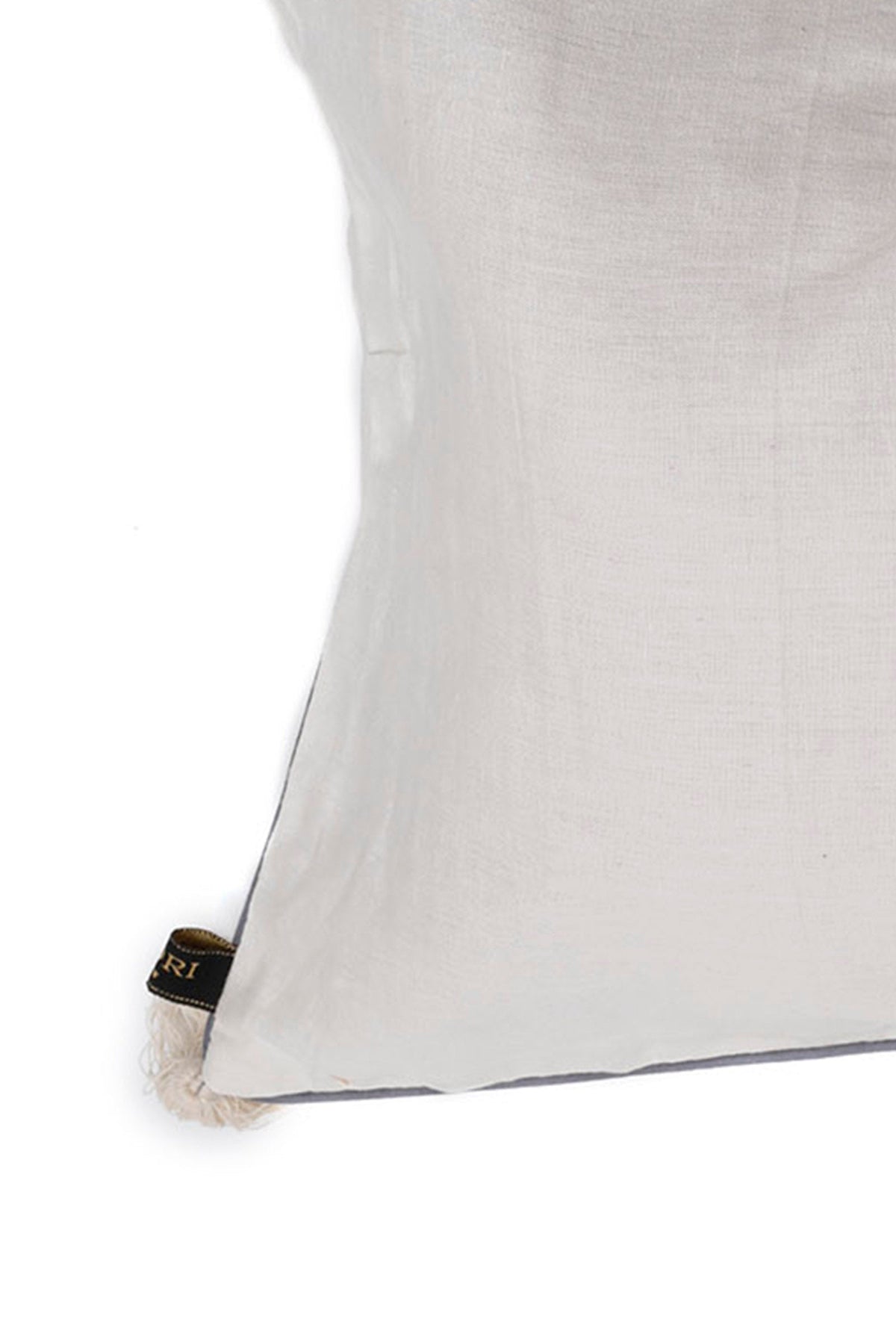 Set of 2: Tuscan Double Stripes Handblock Cotton Cushion Covers