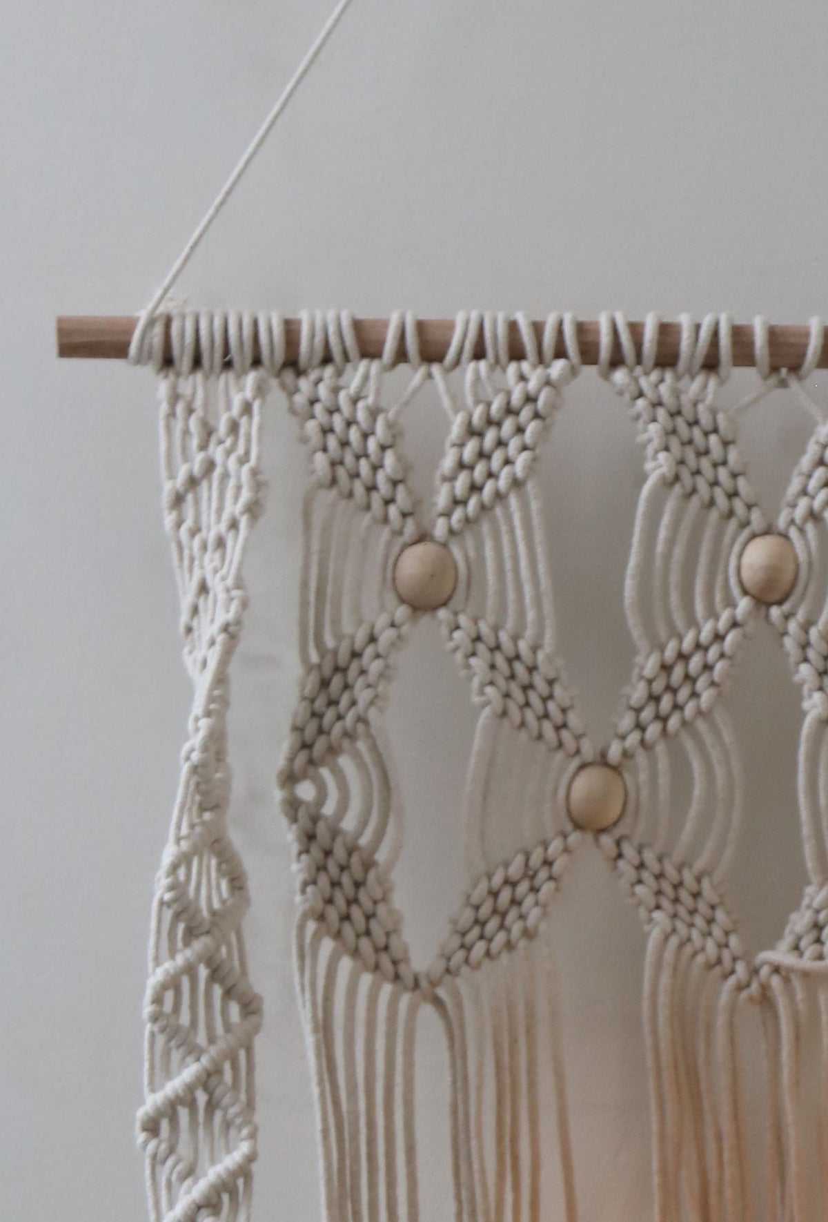 Criss Cross Macrame Wall Hanging