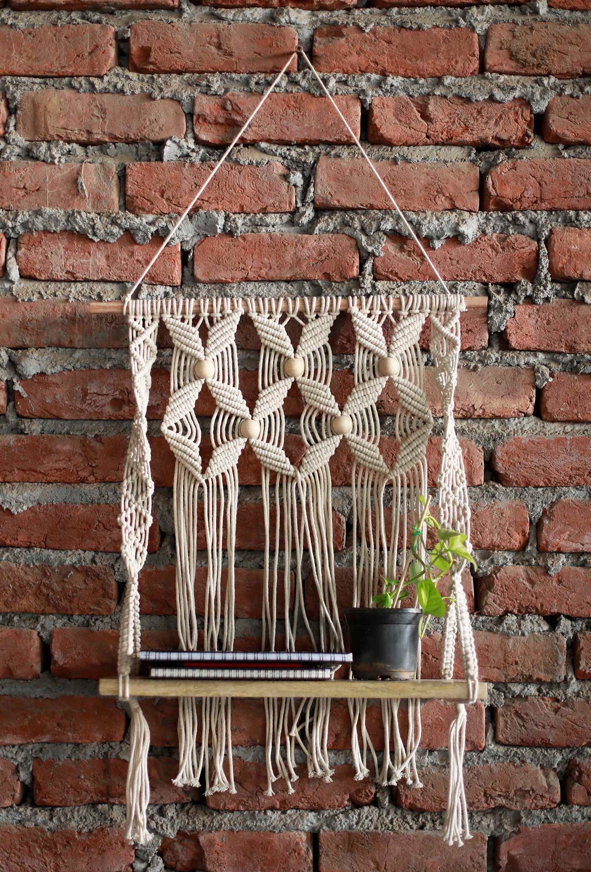 Criss Cross Macrame Wall Hanging