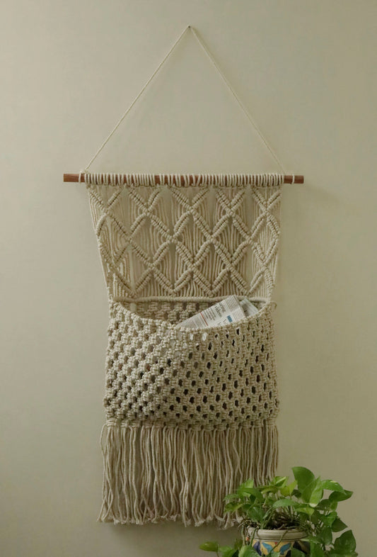 Trellis Macrame Wall Hanging
