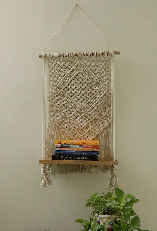 Clover Macrame Wall Hanging