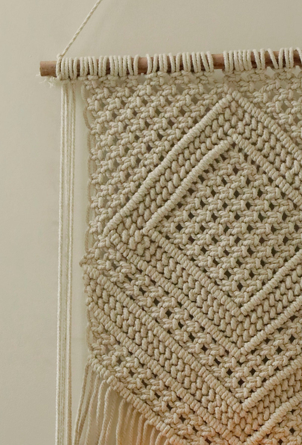 Clover Macrame Wall Hanging