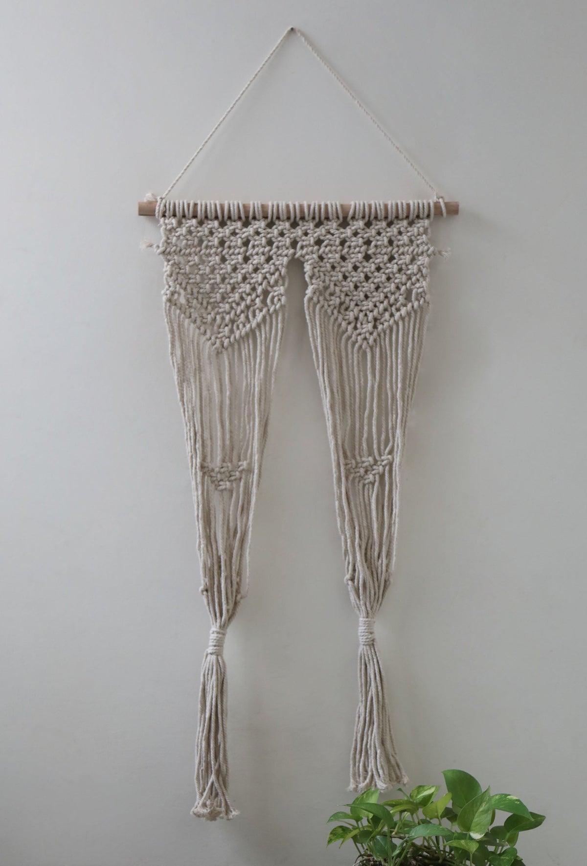Florentina Double Macrame Wall Hanging