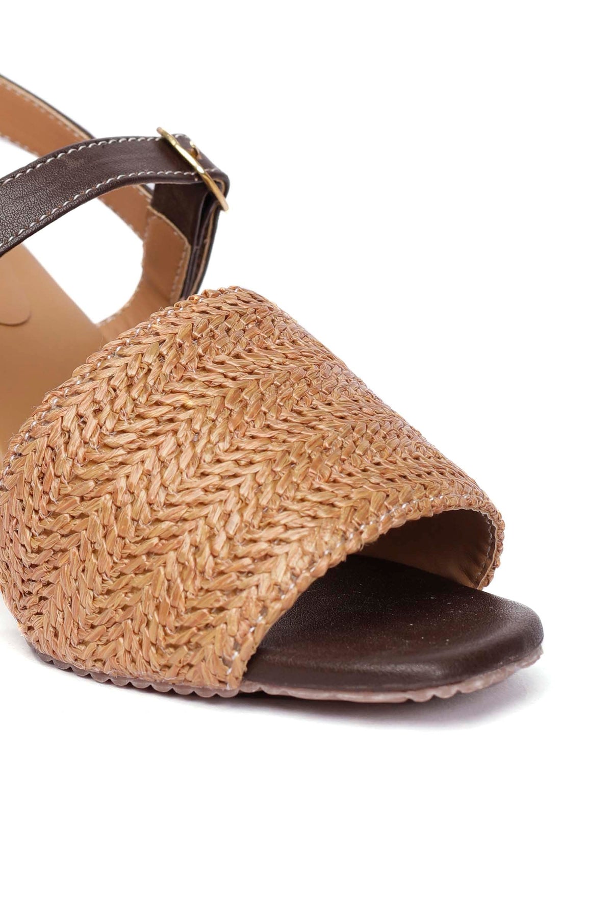 Blanca Raffia Weave Strap Sandals サイズ EU41