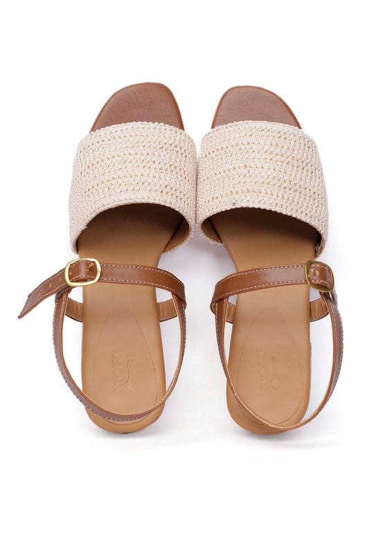 Koffi Raffia Weave Sandals サイズ EU36