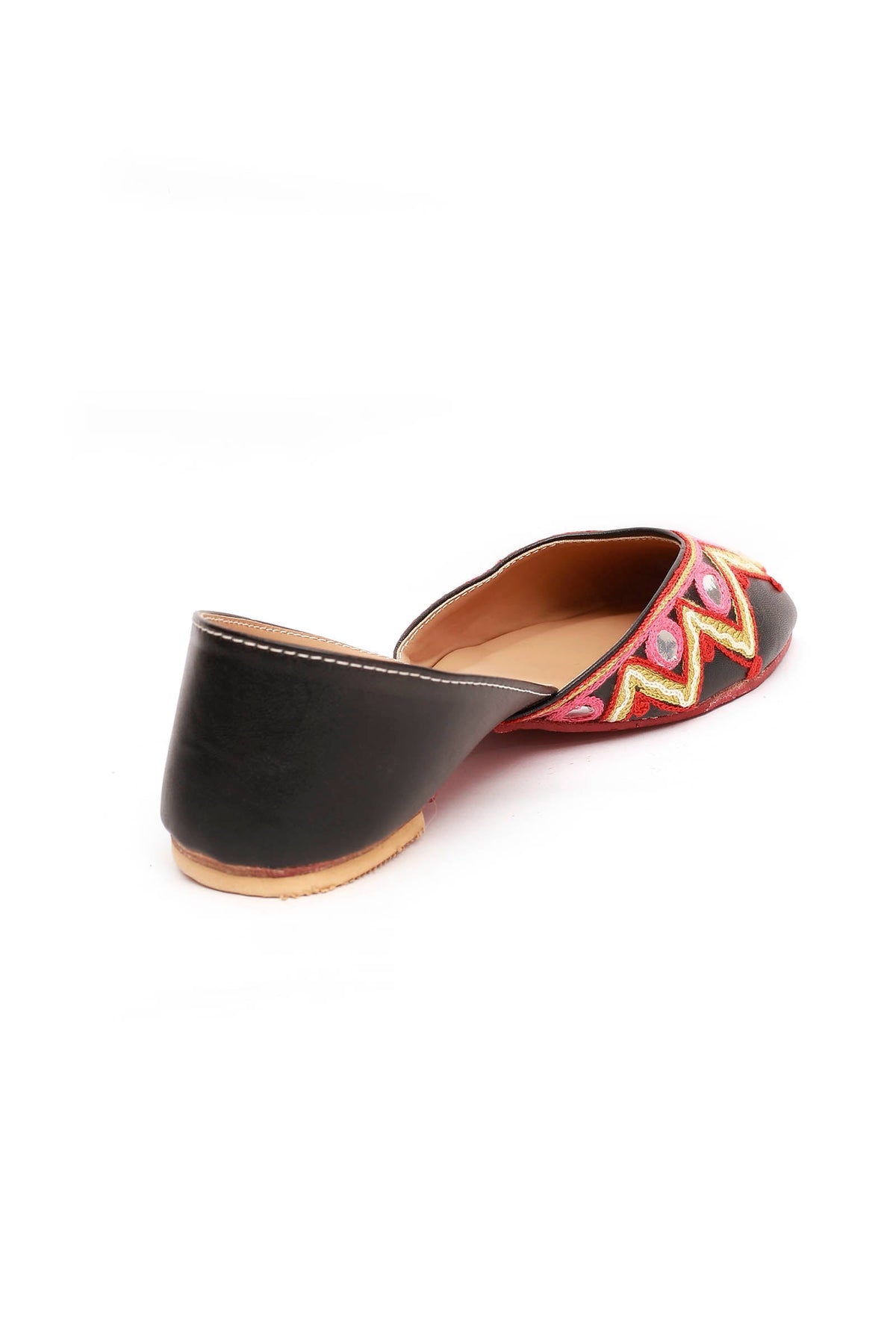 Red & Pink Kutch Juttis サイズ EU38