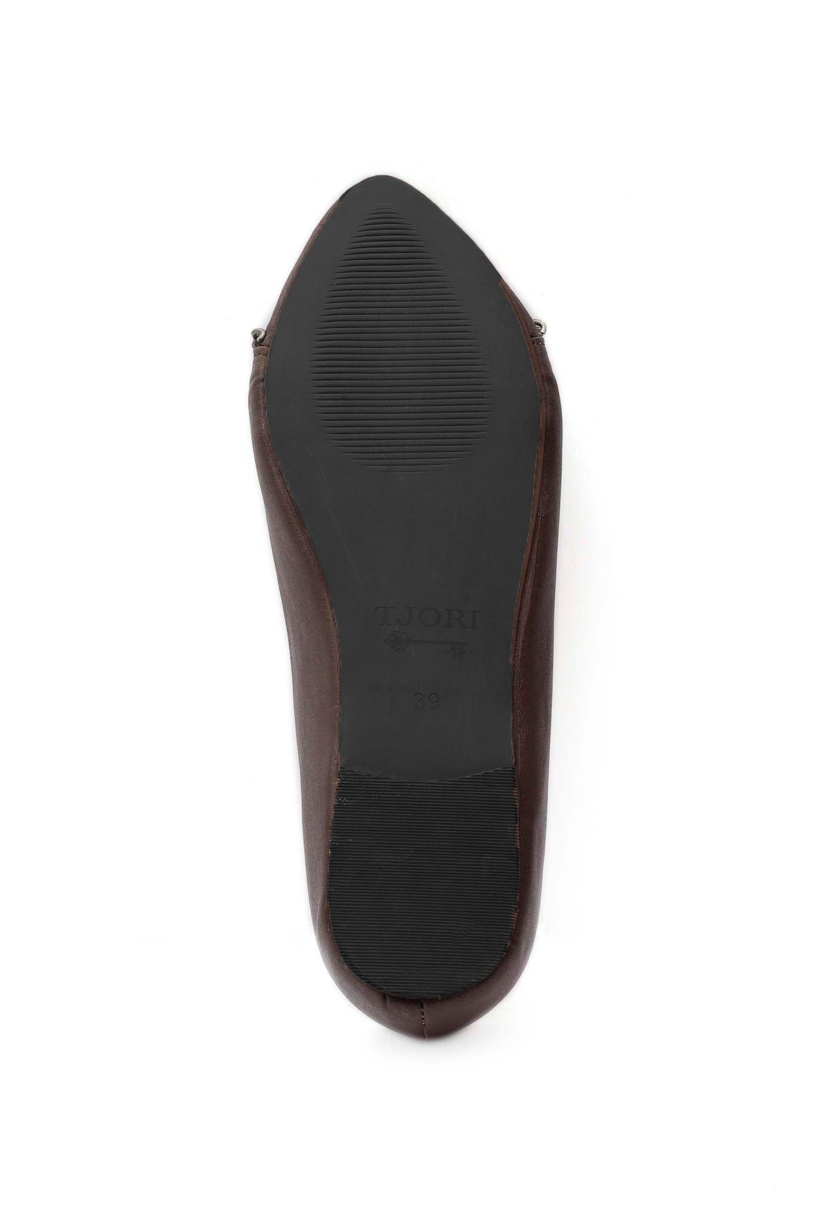 Coco Brown Chain Cruelty-Free Leather Mules サイズ EU42