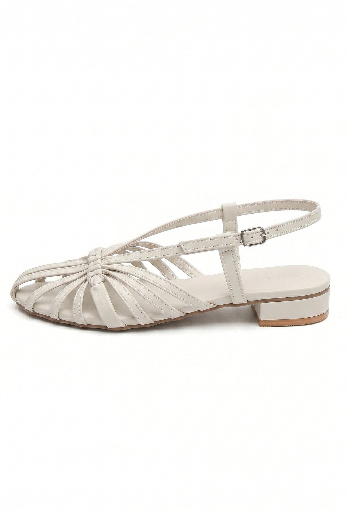 Off White Multi-Strap Knotted Slingback Flat Sandals サイズ EU41