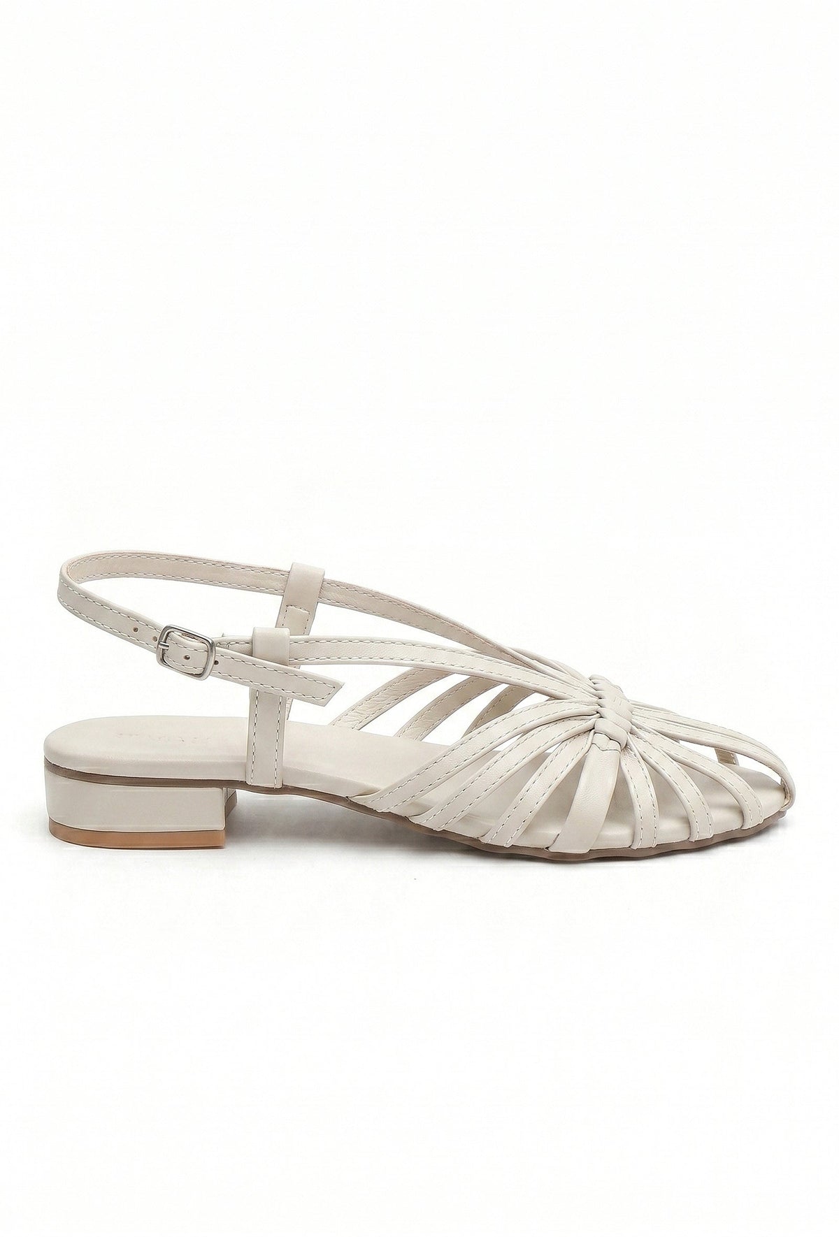 Off White Multi-Strap Knotted Slingback Flat Sandals サイズ EU41