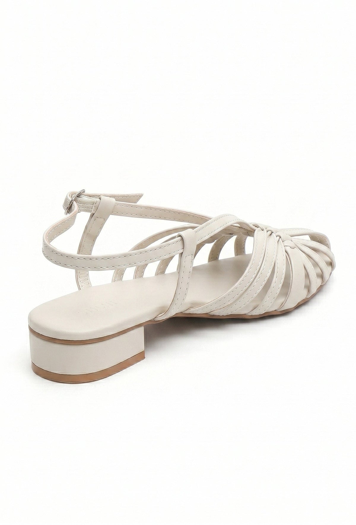 Off White Multi-Strap Knotted Slingback Flat Sandals サイズ EU41