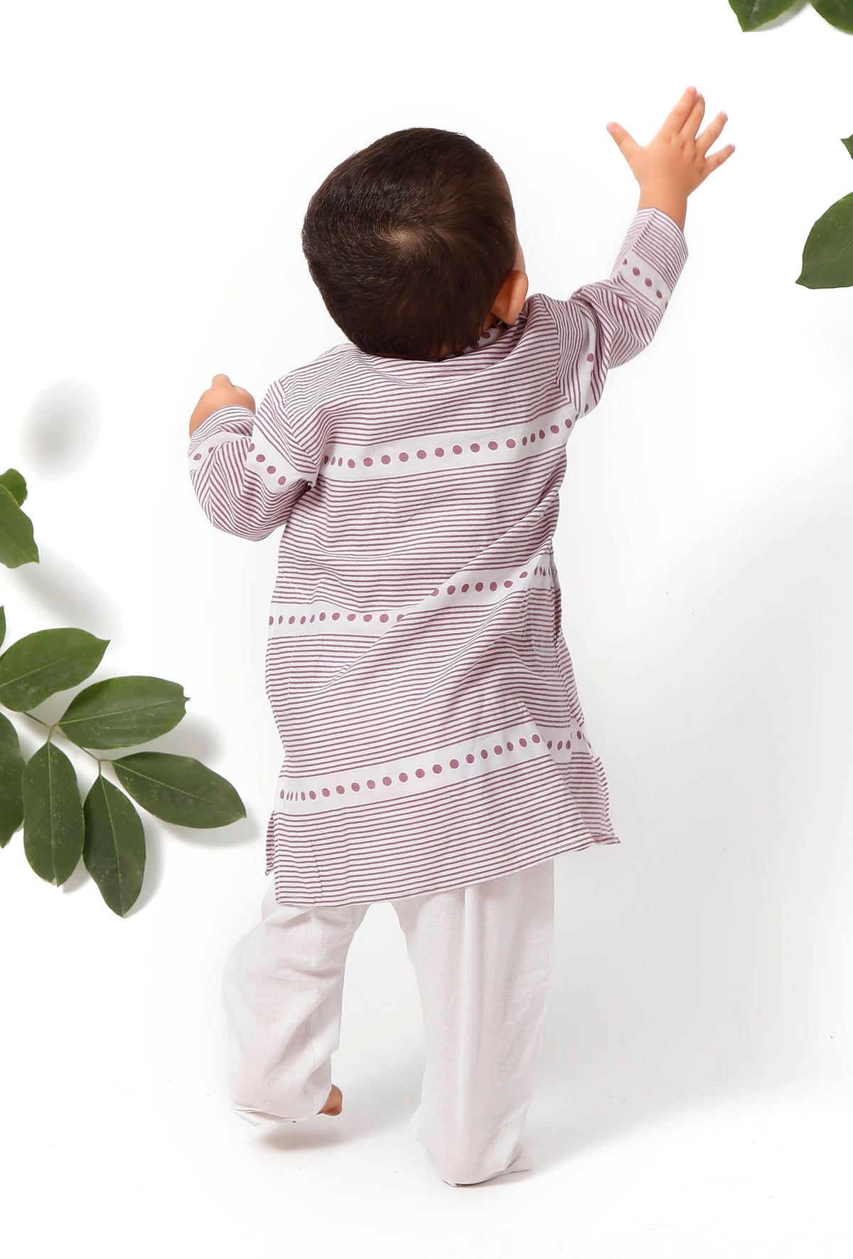 Set of 2 - Hoshimin Purple Kurta Pyjama Set サイズ 9〜12か月
