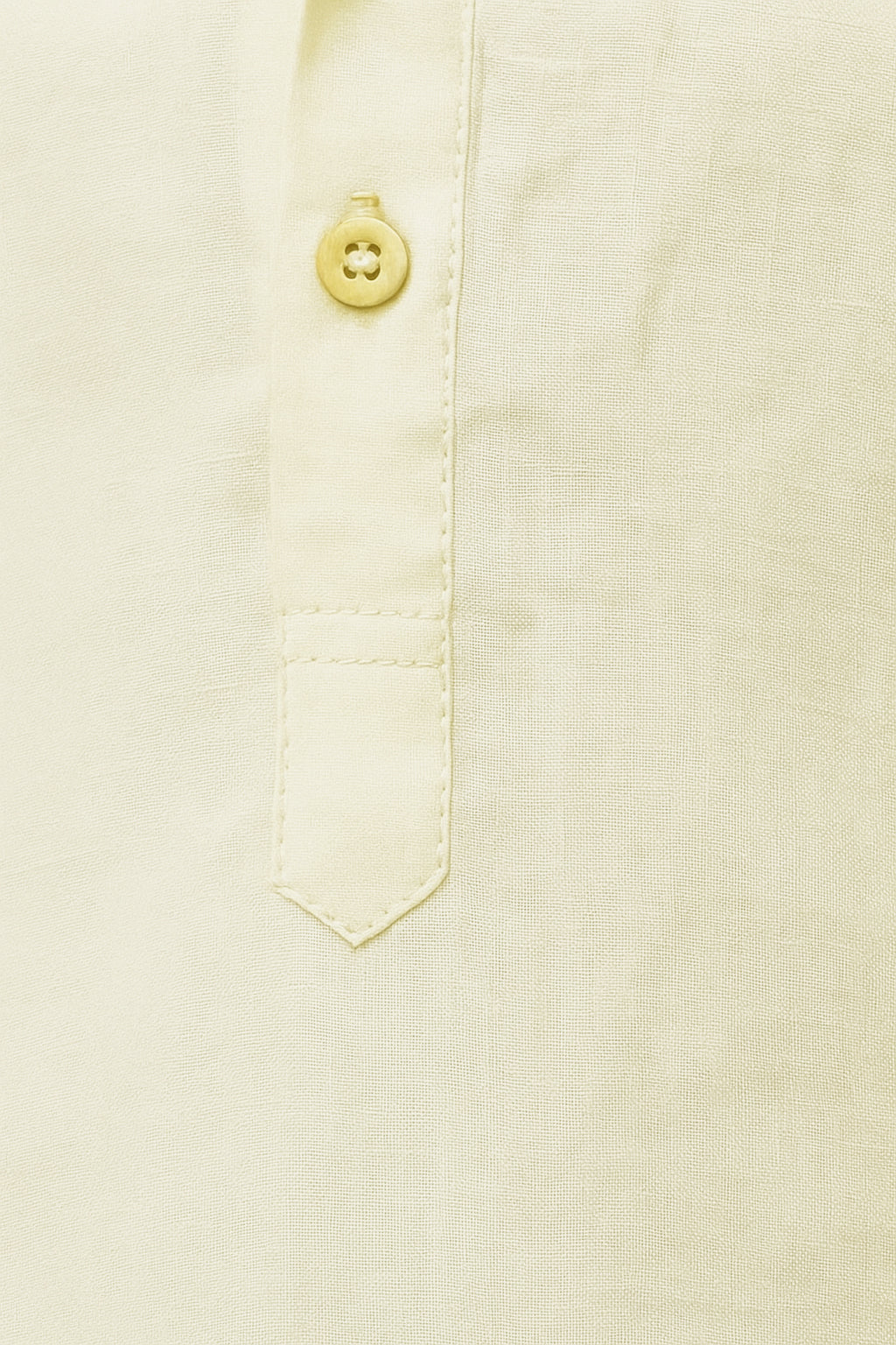 Set of 2: Cream Cotton Kurta and Cotton Pyjama サイズ 9〜12か月