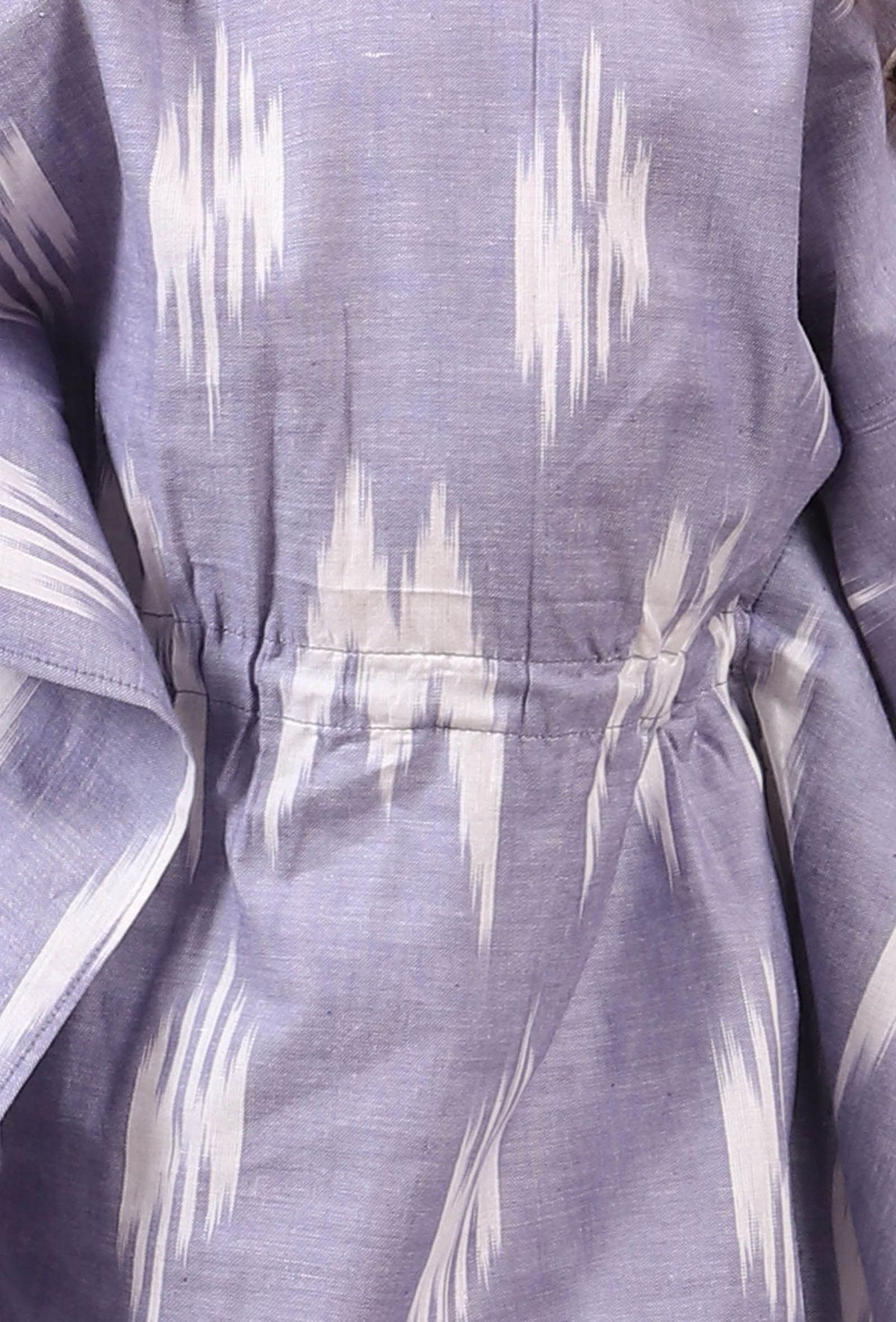 Light Blue Ikat Kaaftan サイズ 6〜7歳