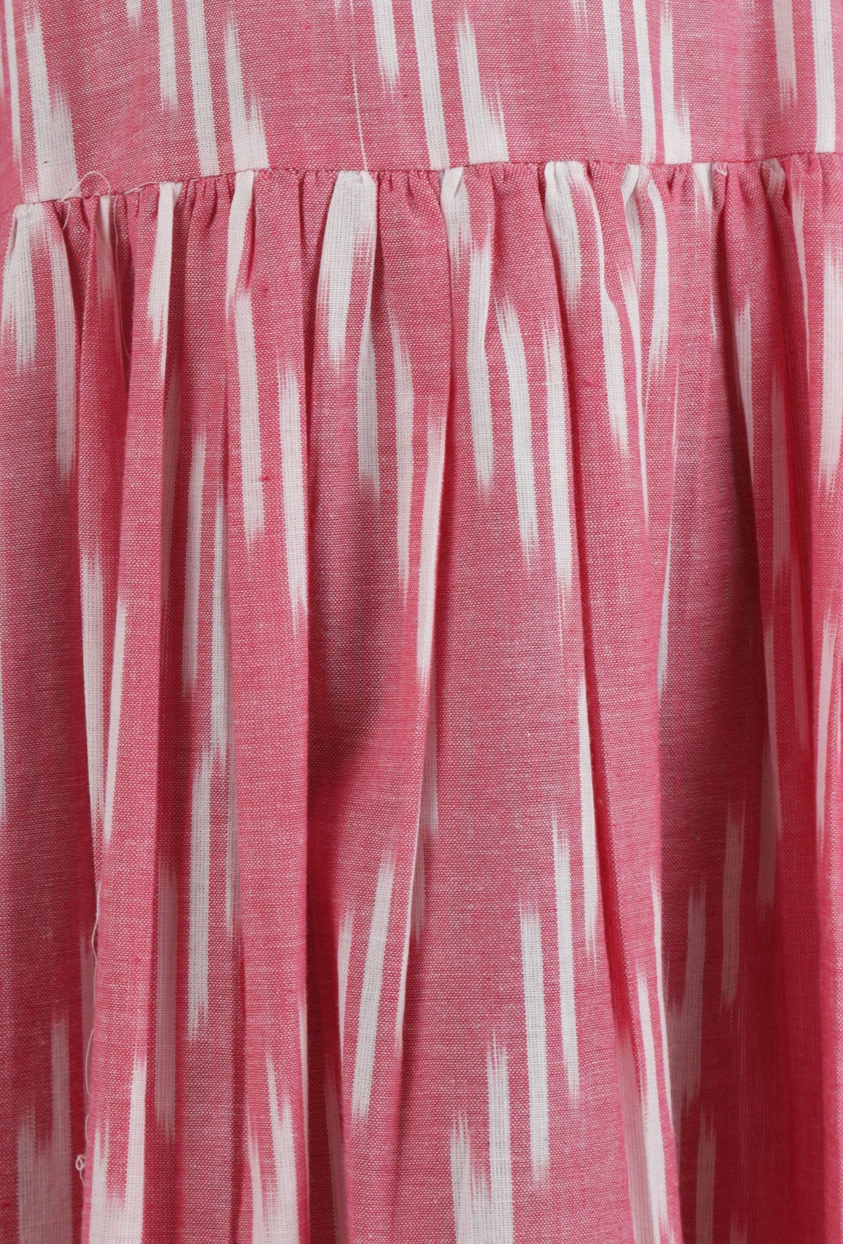 Pink Ikat Cotton Dress サイズ 6〜7歳