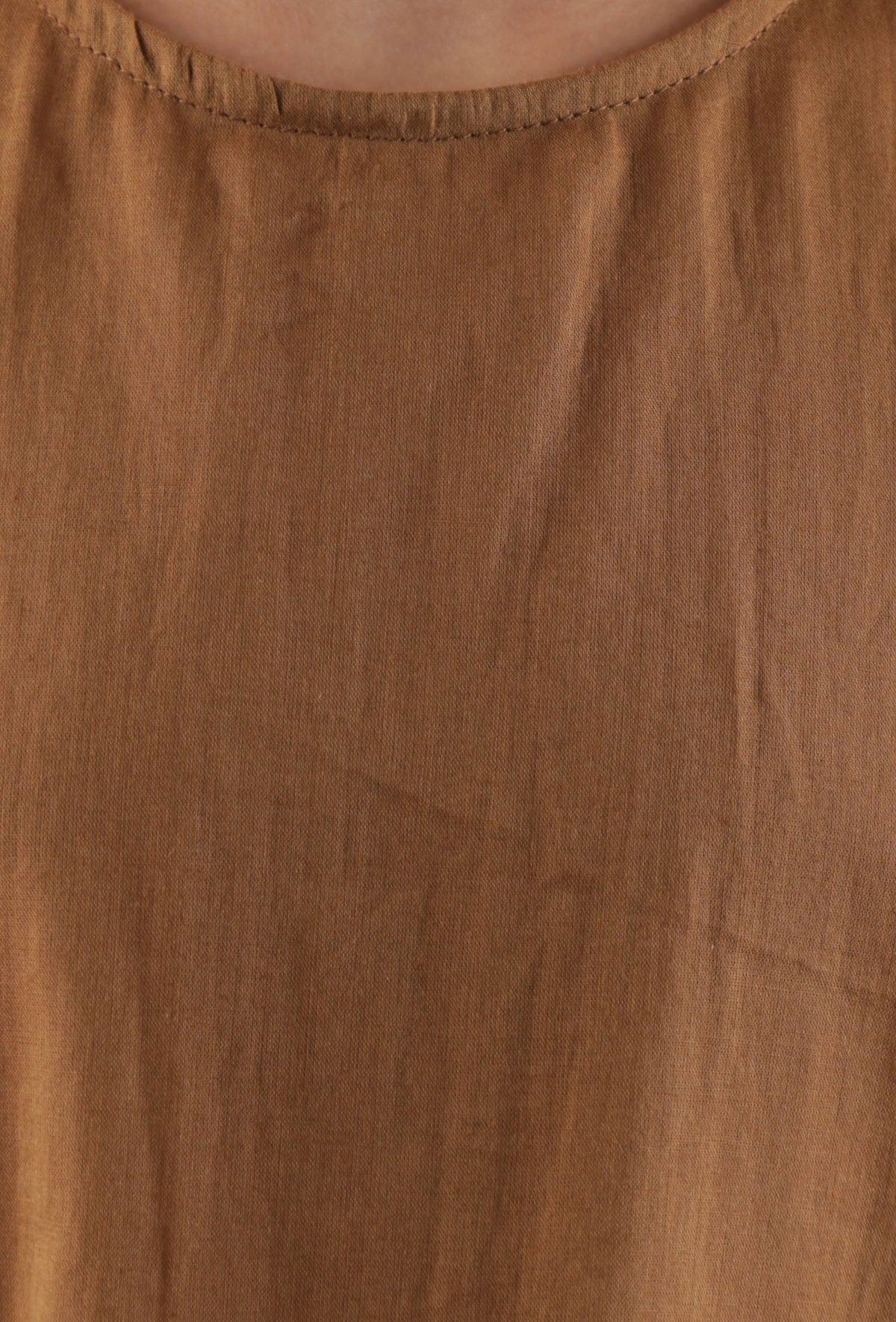 Tan Brown Mulmul Dress サイズ 9〜10歳
