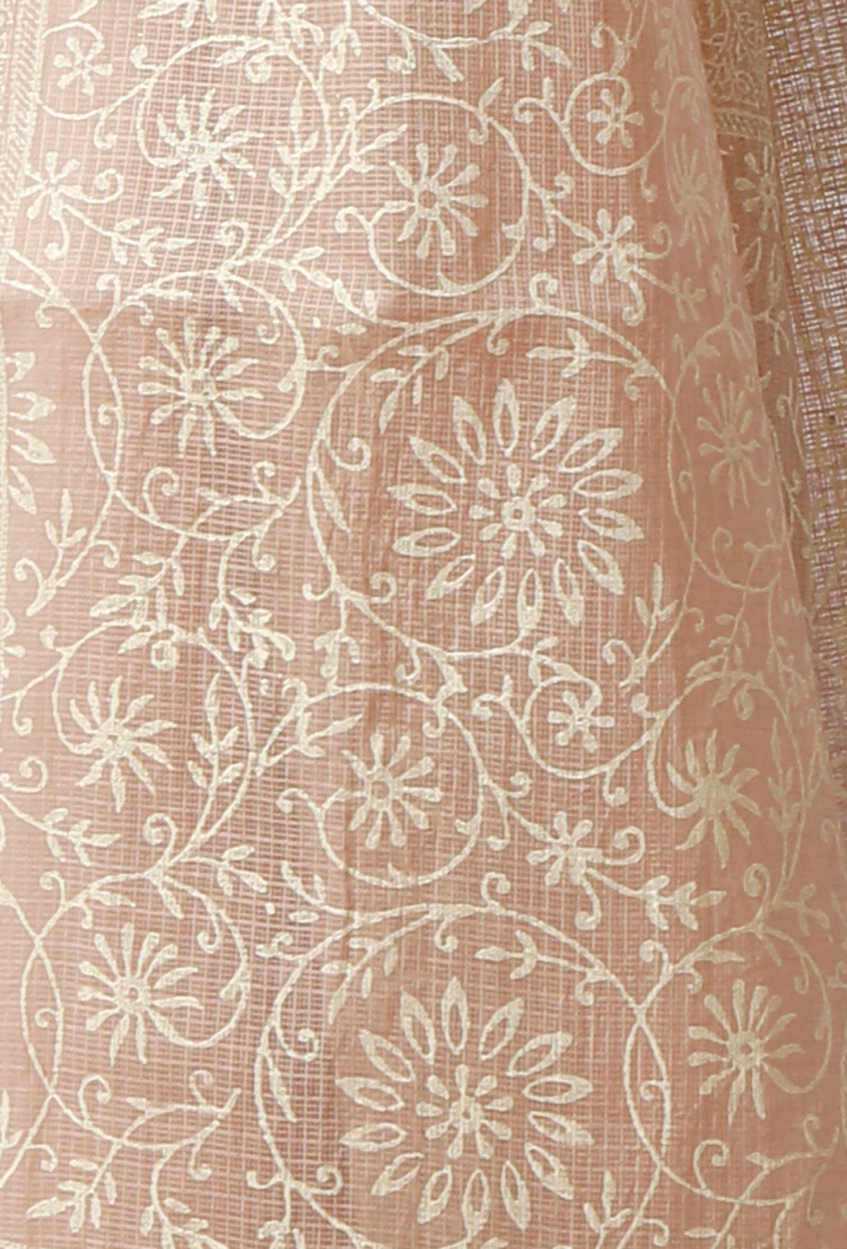 Regal Beige Kota Doria Dupatta