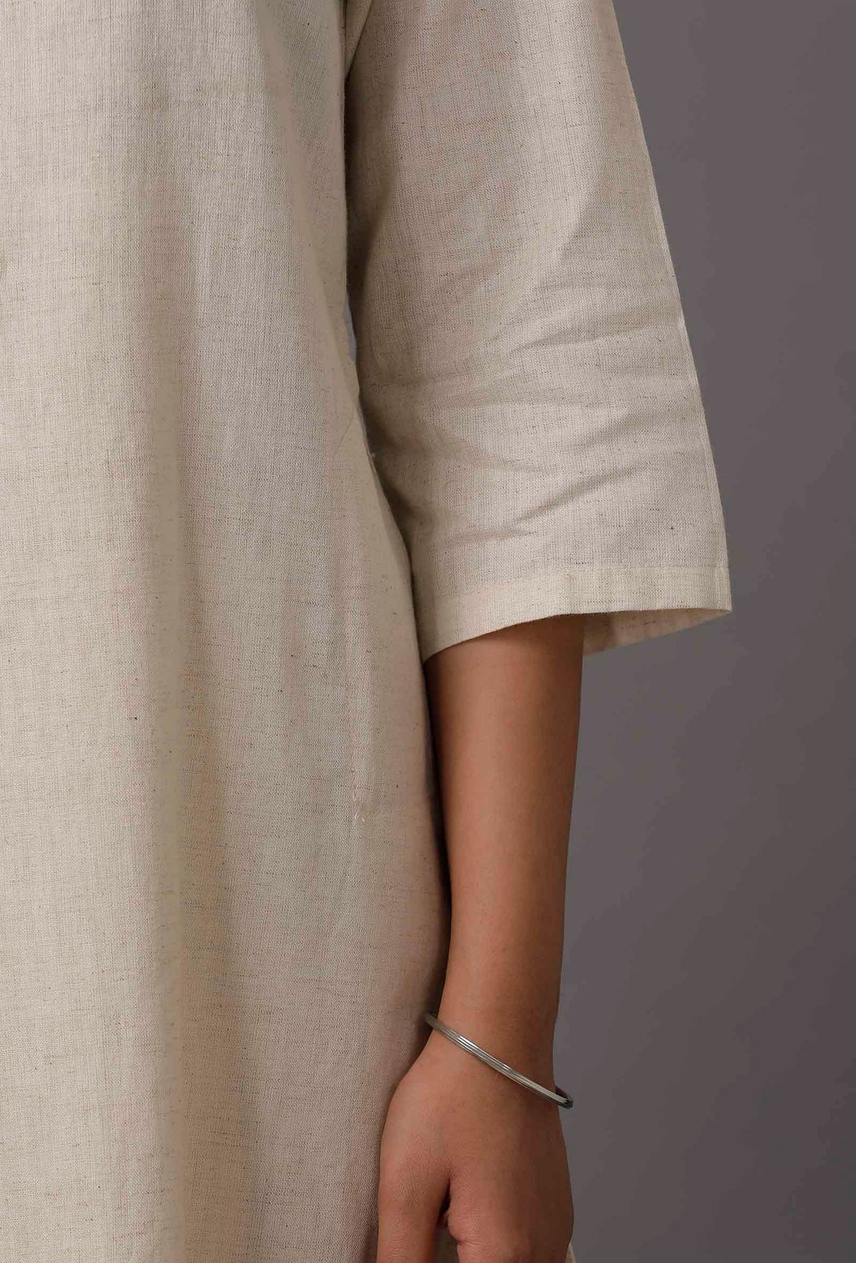 Irish Cream Pure Cotton Kurta サイズ M