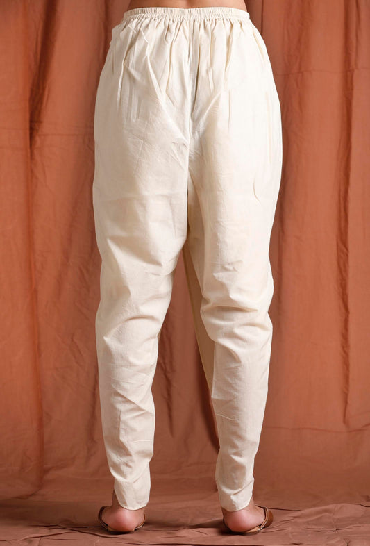 Off White Cotton Dhoti サイズ XXXL