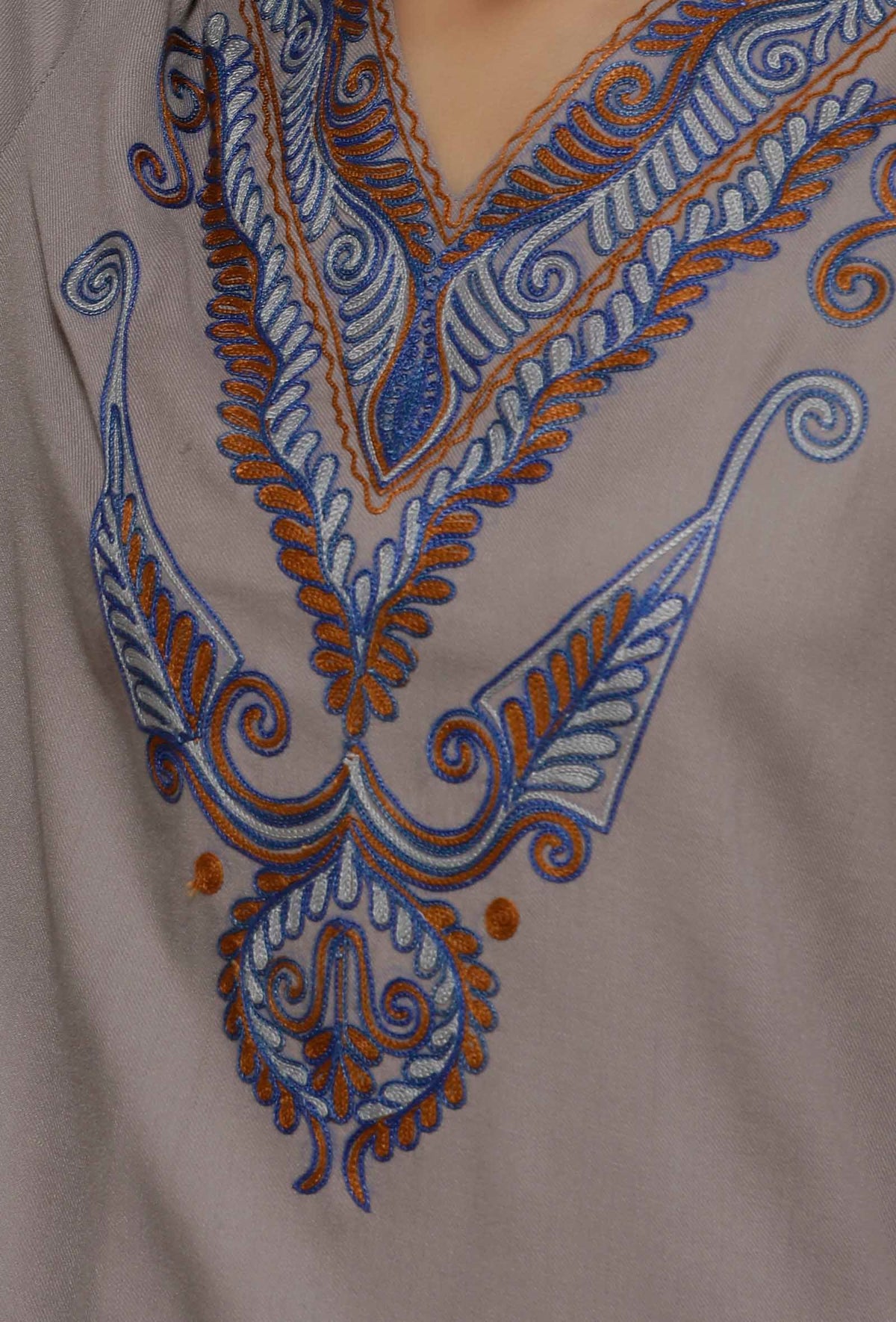 Eshin Dusky Grey Woollen Kurta サイズ XS
