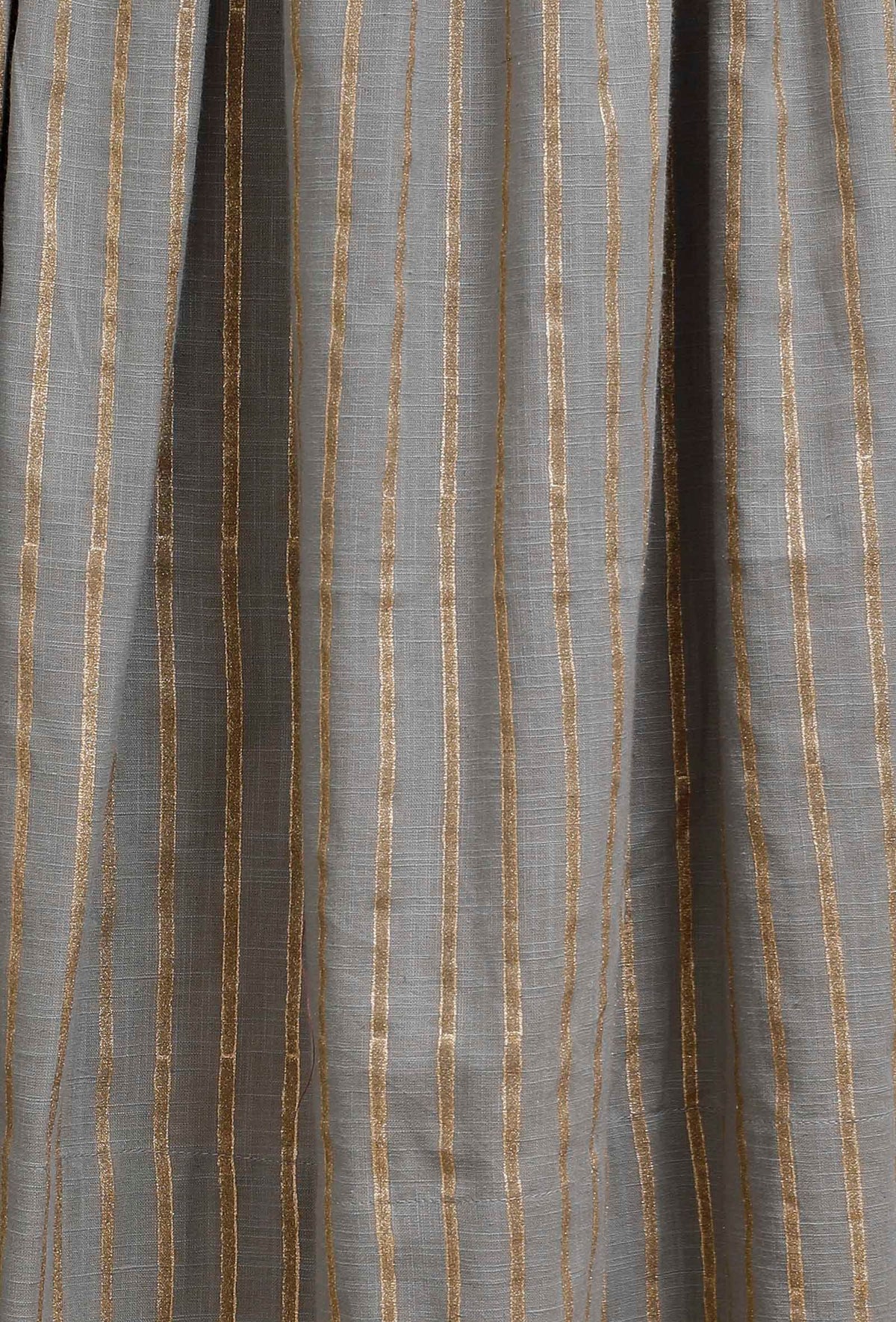 Strappy Grey Block Printed Pleated Dress サイズ XS