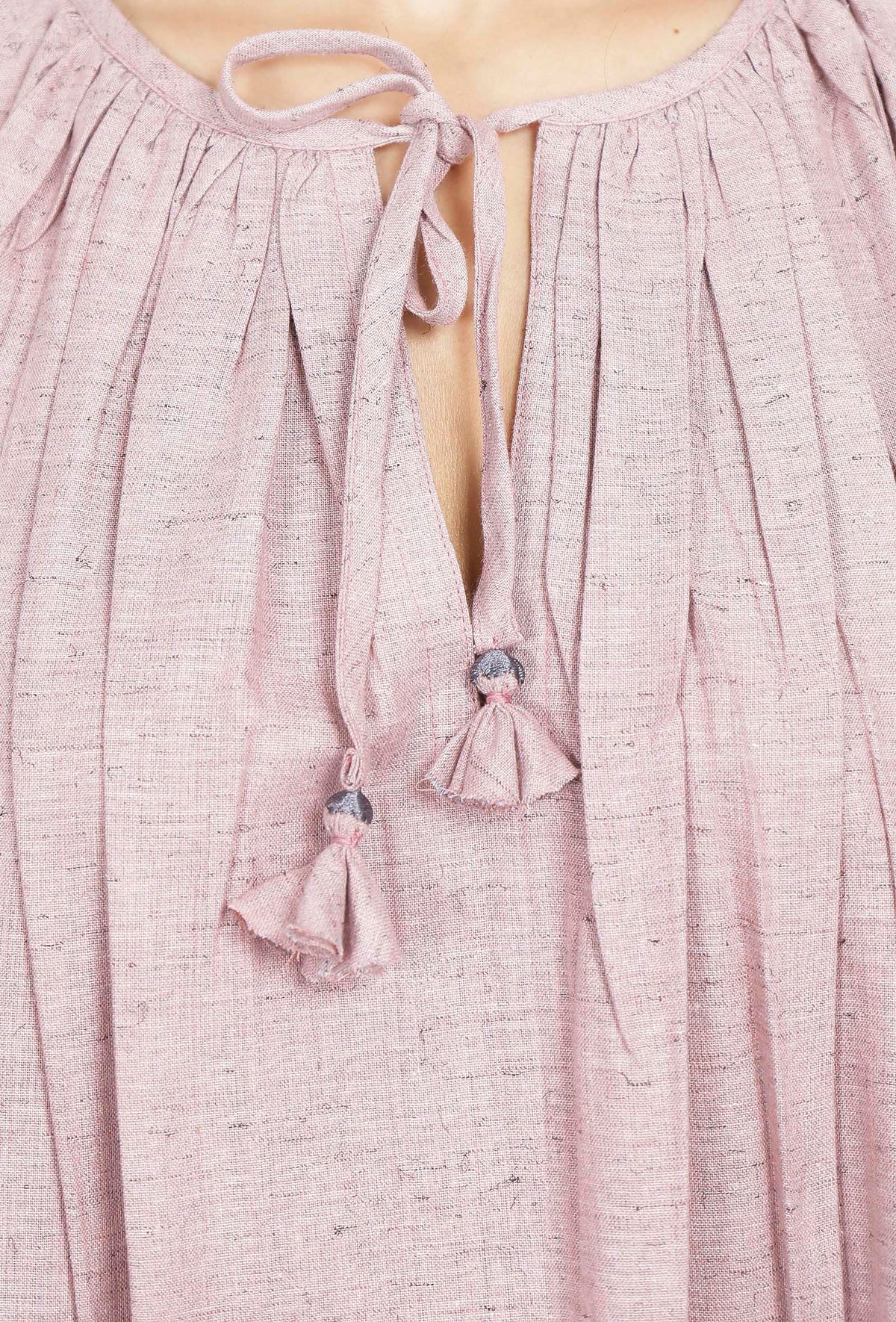 Orchid Pink Flared Cotton Khaadi Kurta サイズ S