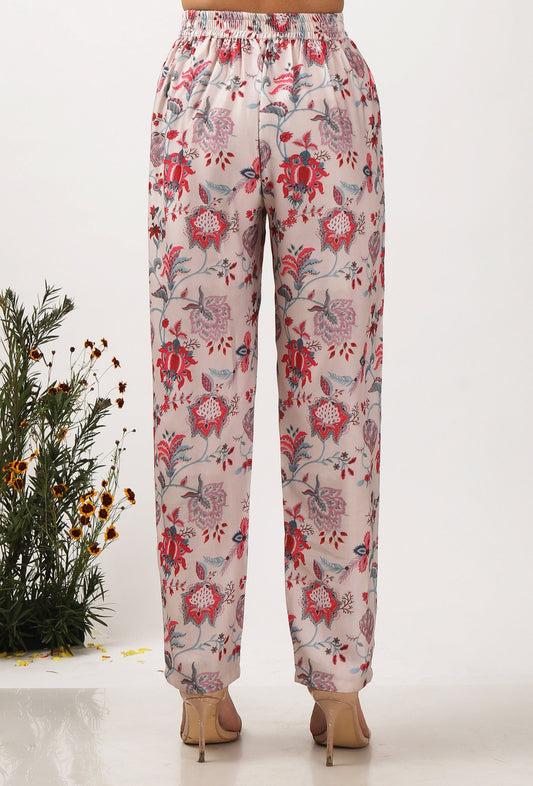 Nadia Floral Chintz Narrow Fit Pants サイズ M
