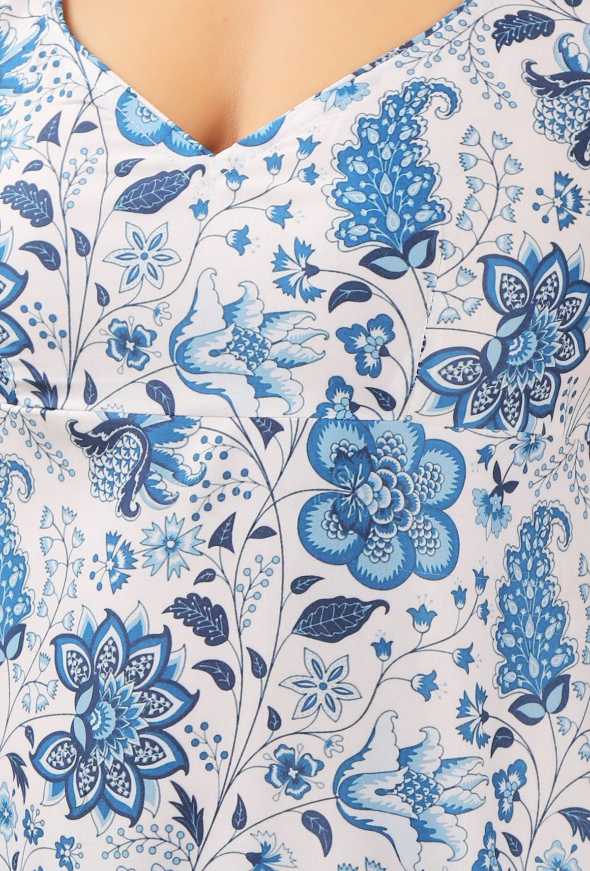 Serena Floral Chintz Straight Kurta サイズ S