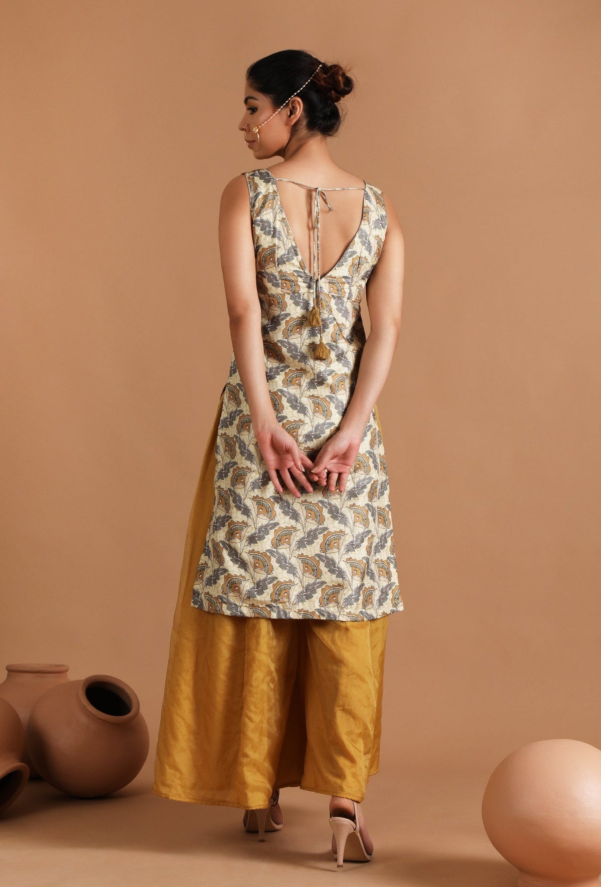 Prisha Allover Kalamkari Straight Kurta サイズ M