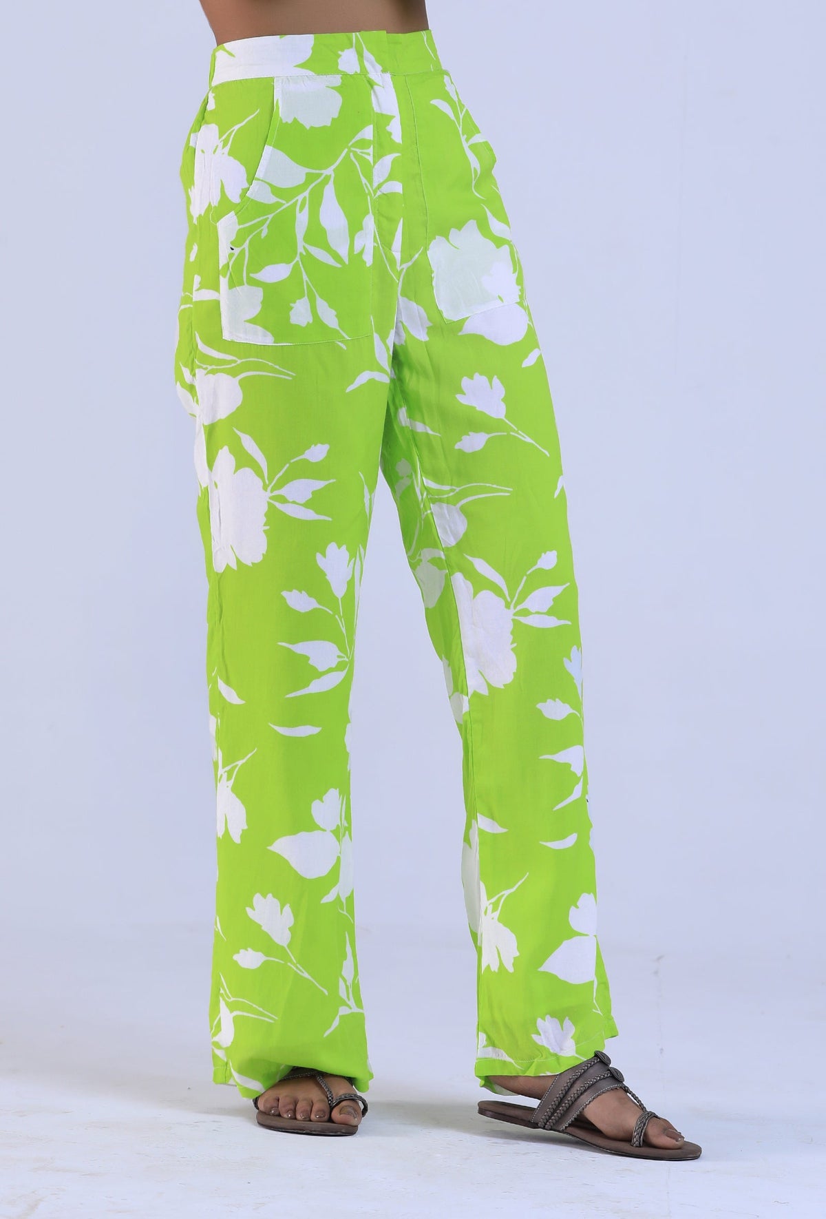 Conifer Viscose Cotton Pant サイズ S