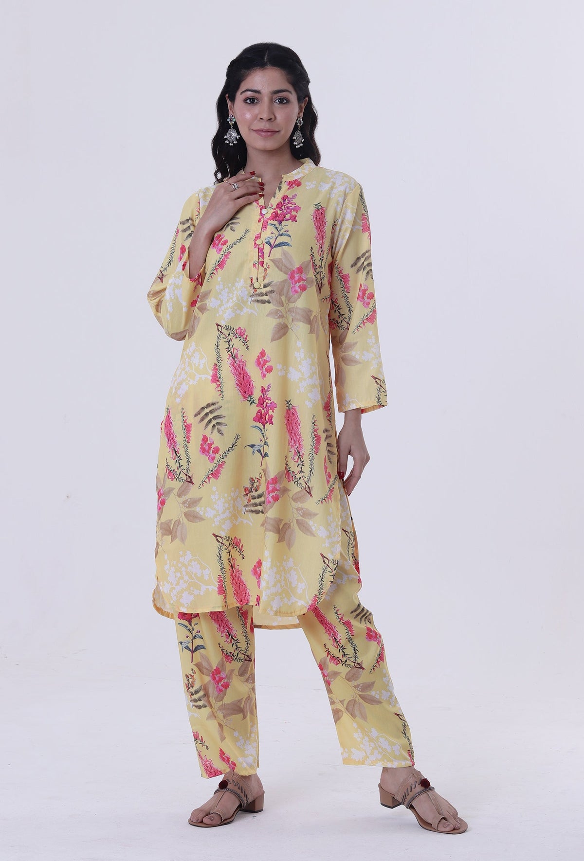Yellow Muslin Top サイズ XXL