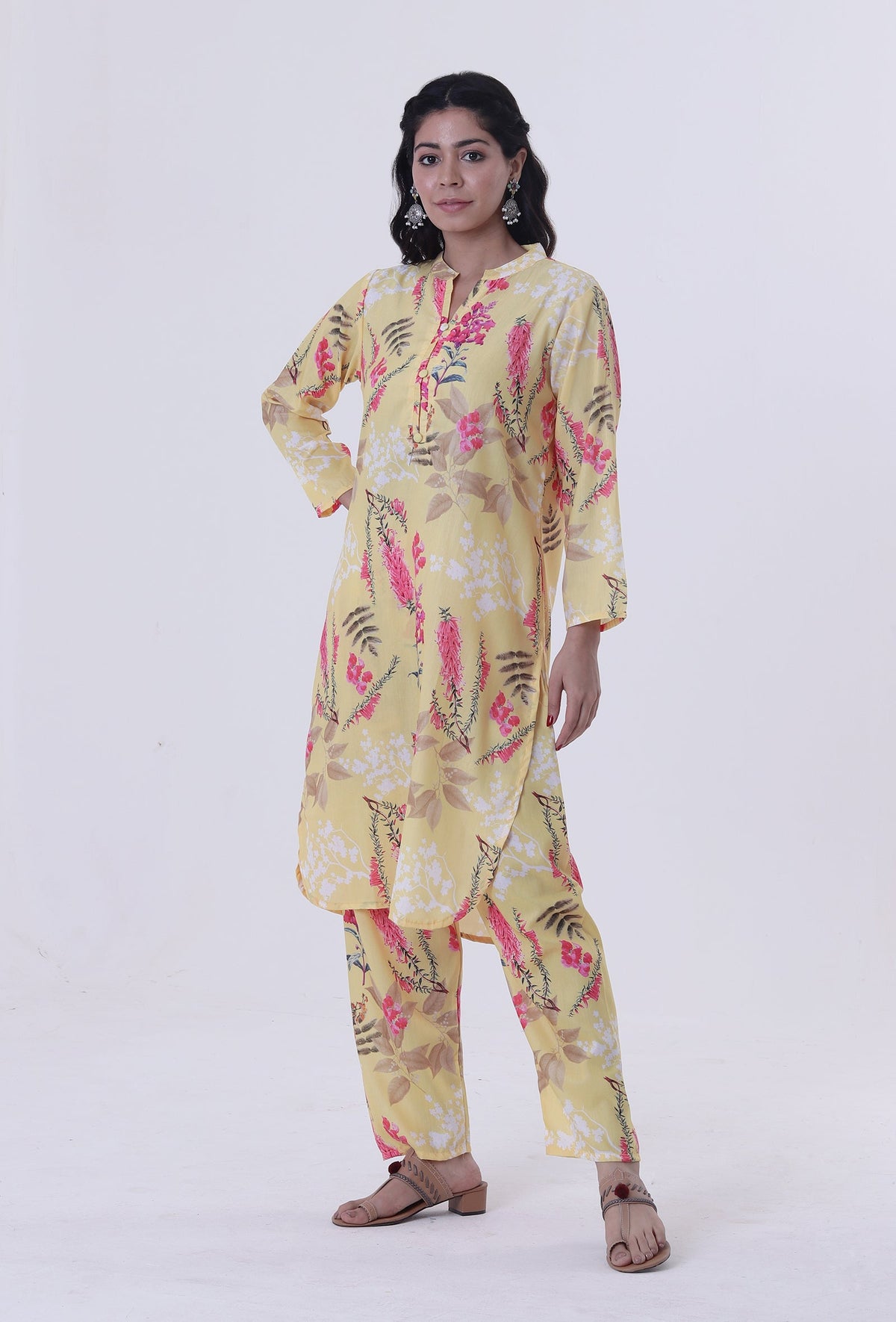 Yellow Muslin Top サイズ XXL