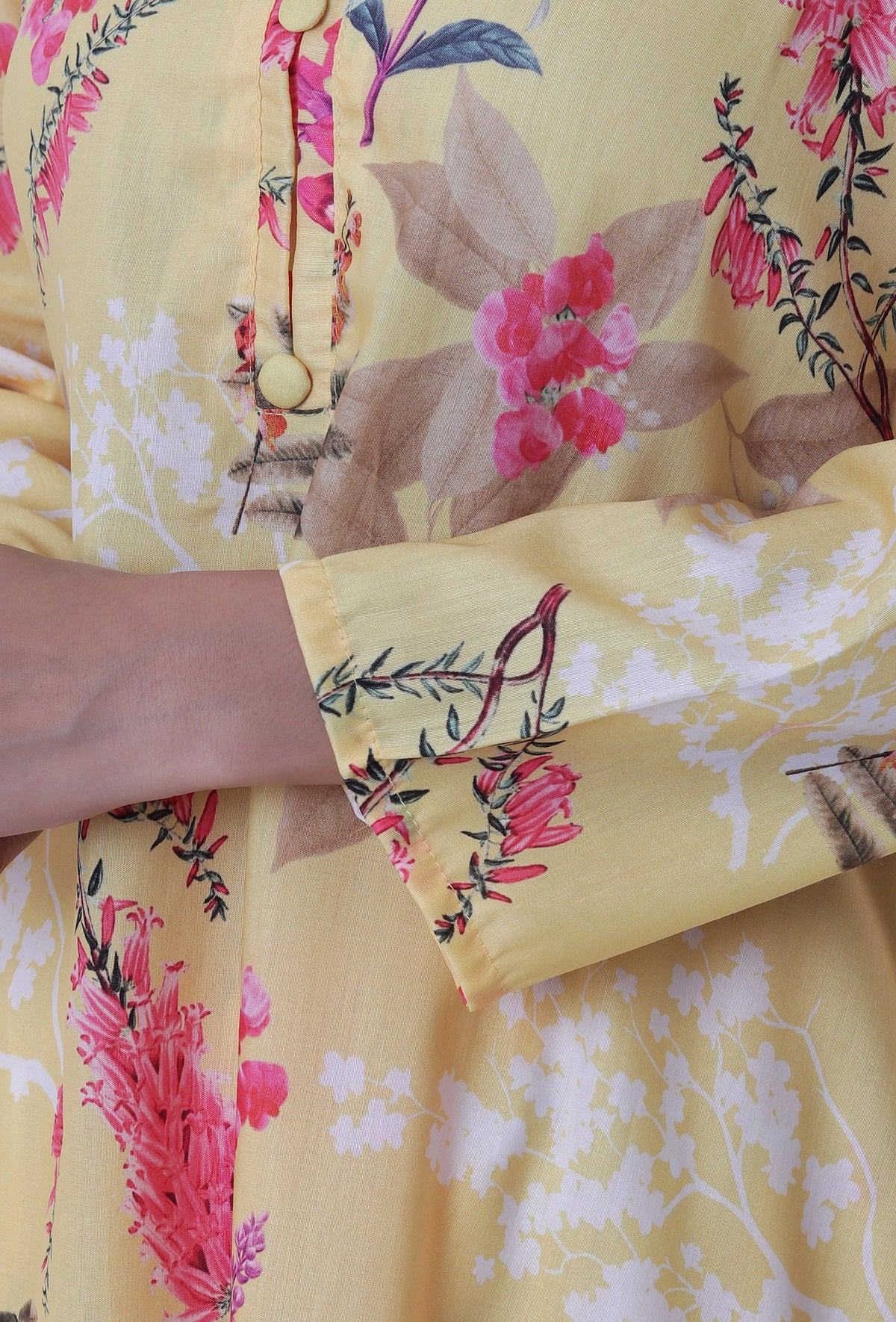 Yellow Muslin Top サイズ XXL