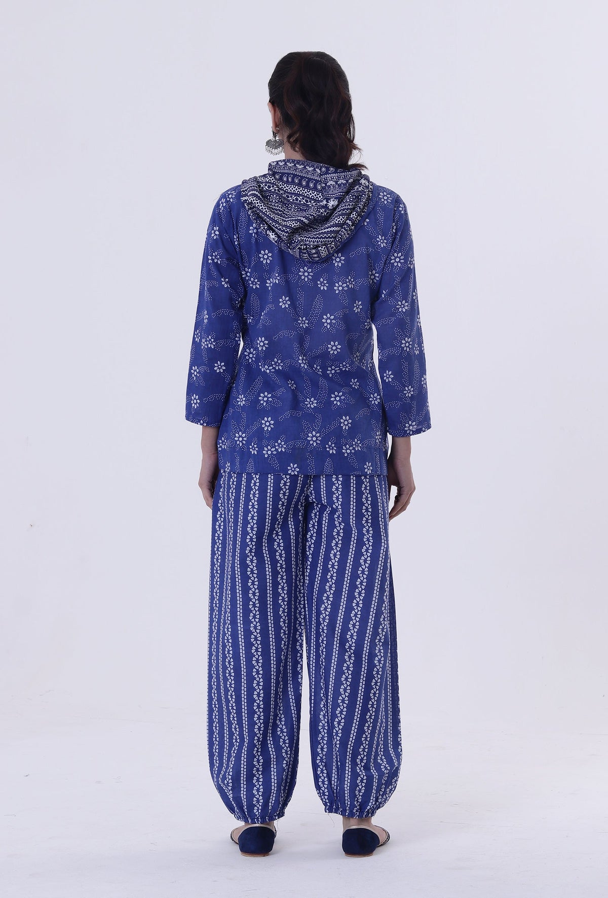 Blue Cotton Top サイズ XL