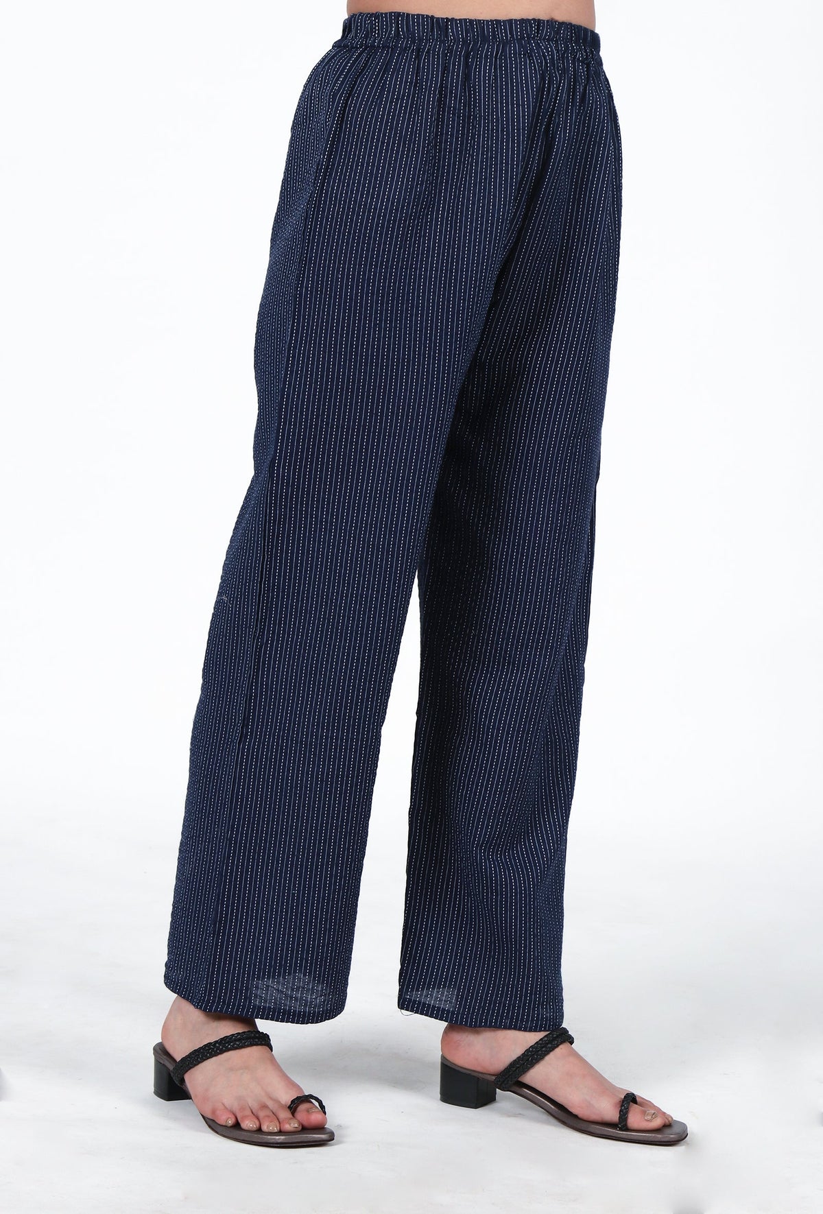 Navy Blue Cotton Pant サイズ XXXL
