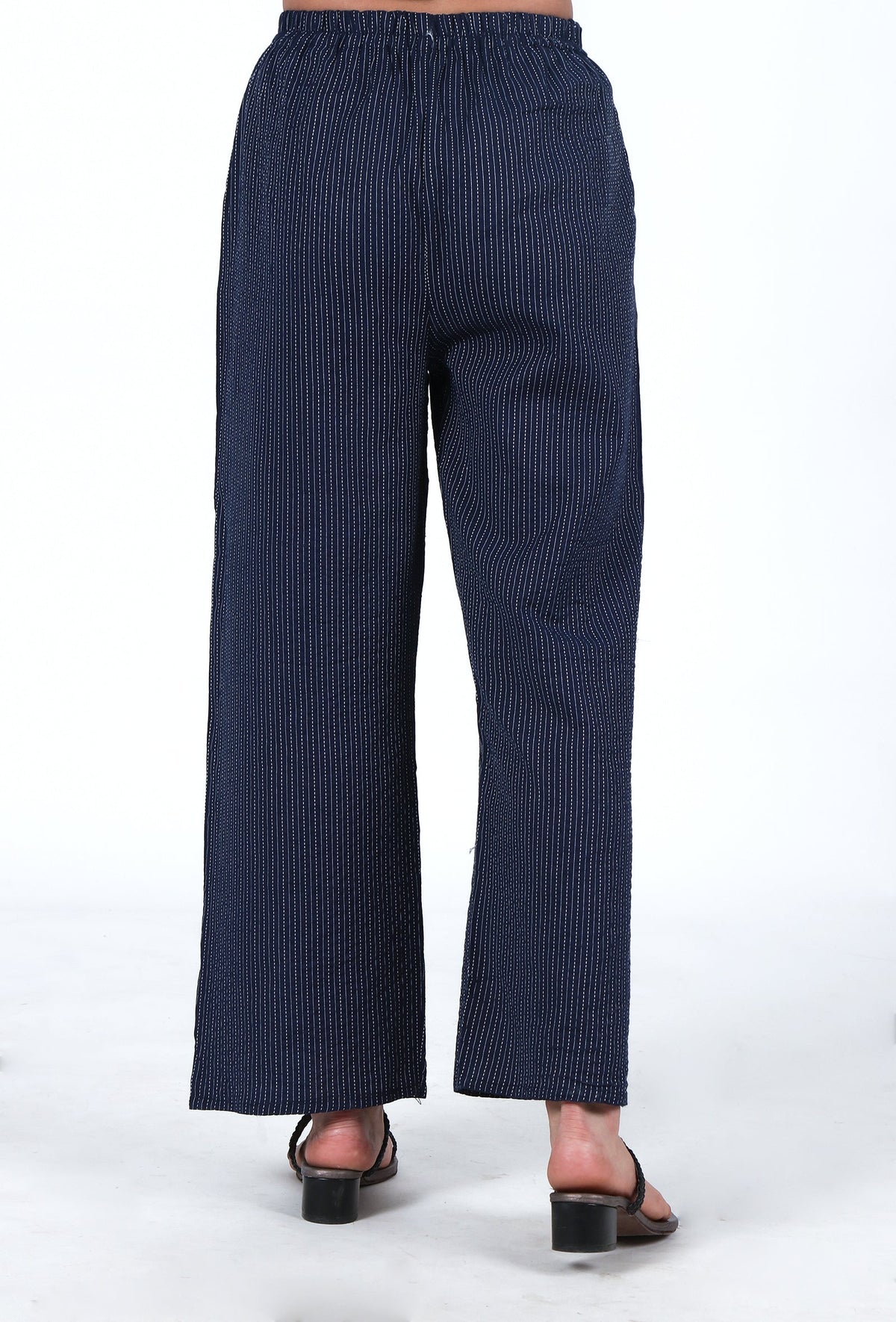 Navy Blue Cotton Pant サイズ XXXL