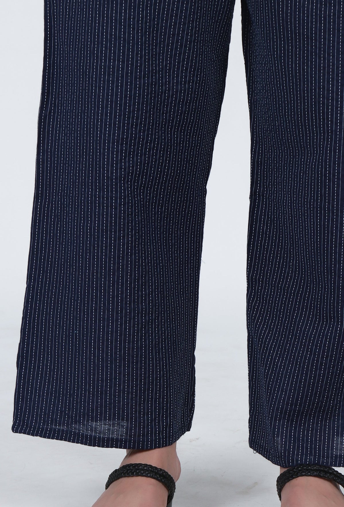 Navy Blue Cotton Pant サイズ XXXL