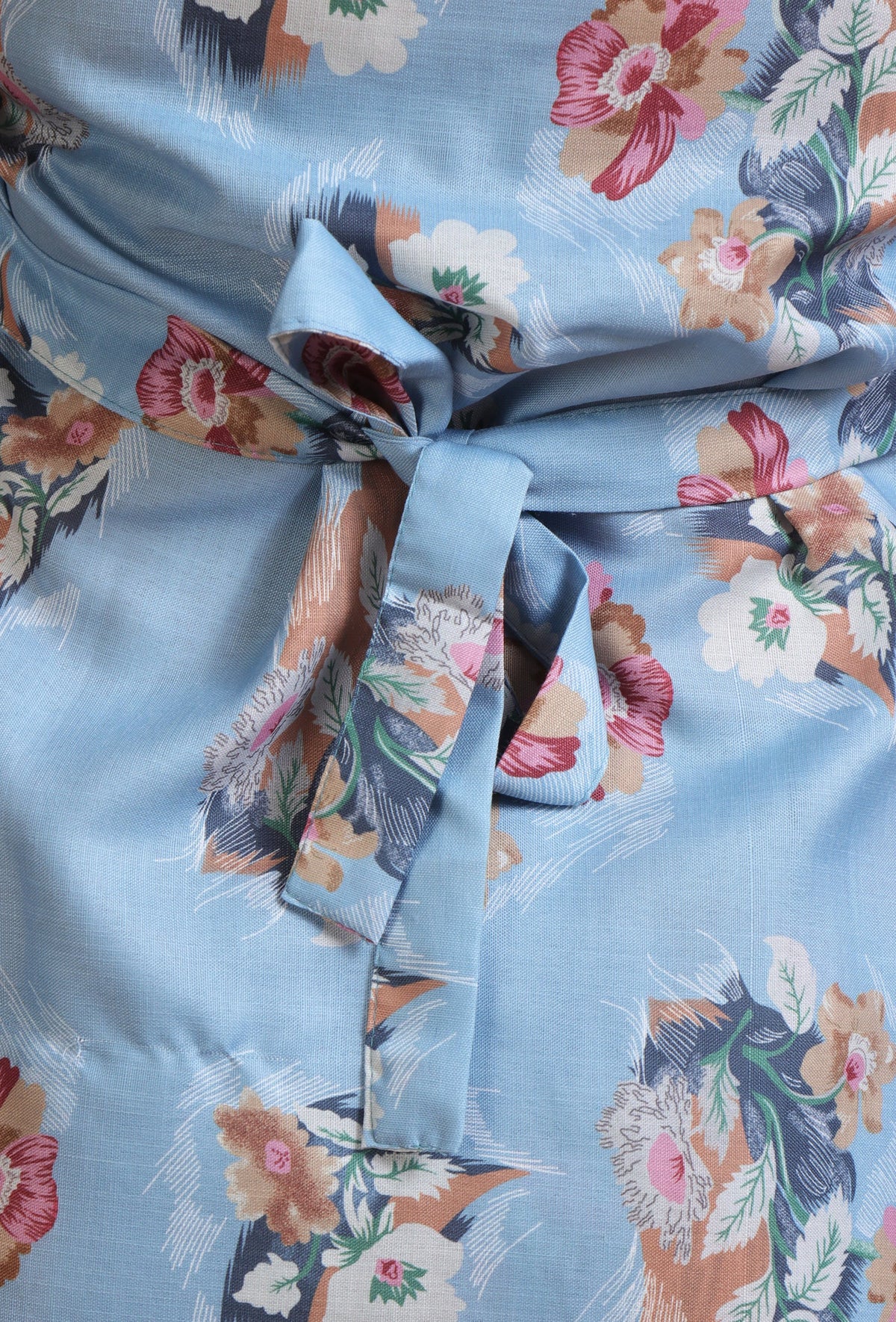 Set of 2: Sky Blue Cotton Digital Printed Kurta & Pant Set サイズ L