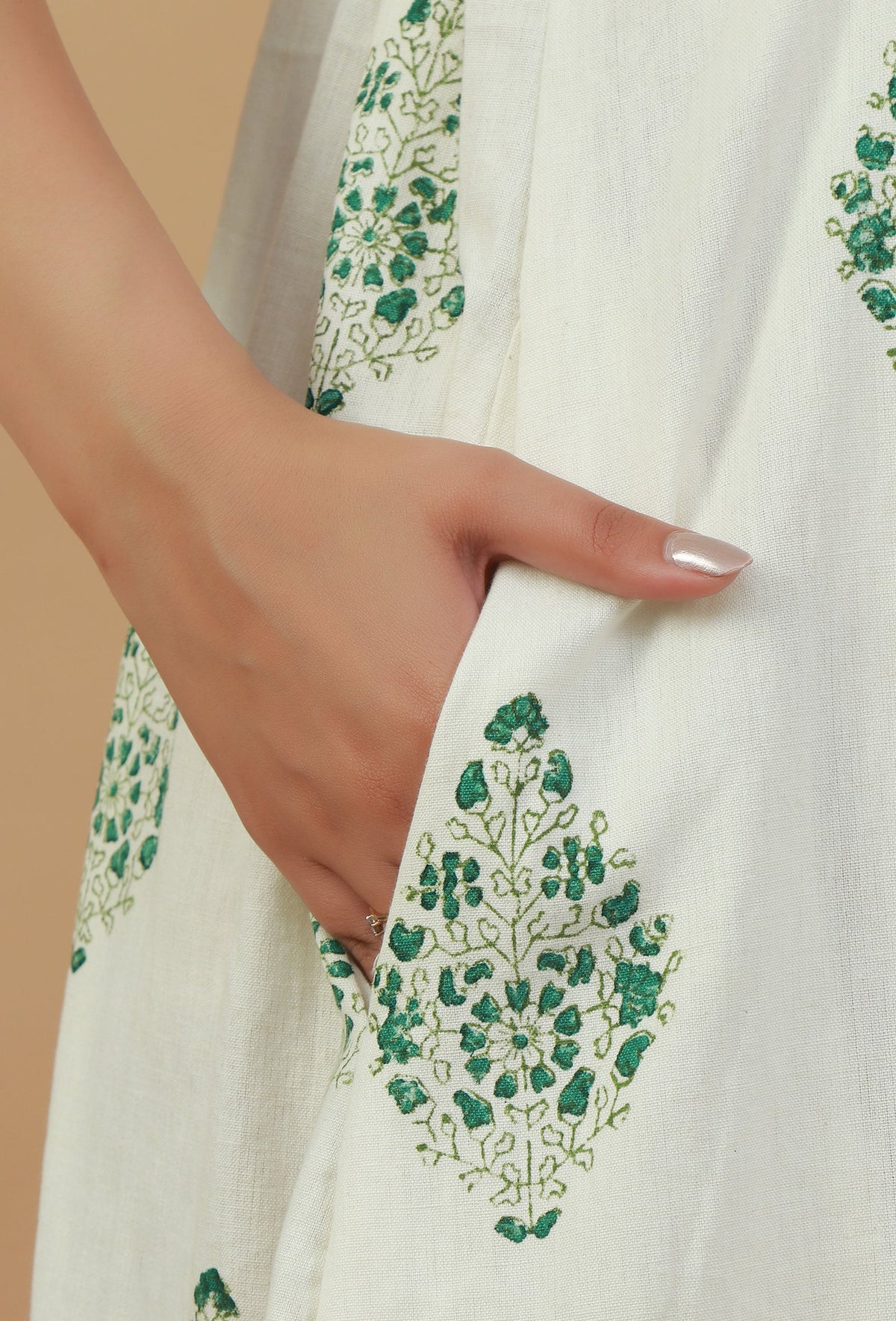 The Meadow Muse Pleated Midi Dress サイズ S