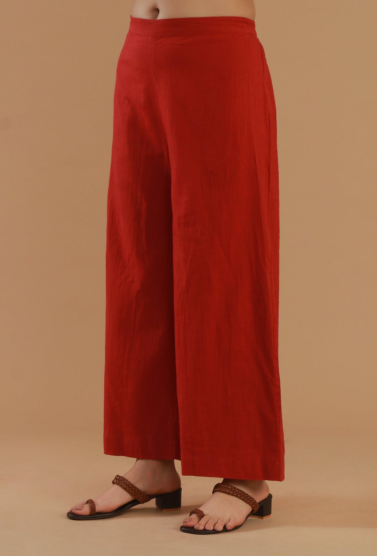 Rust Cotton Straight Fit Pant サイズ L