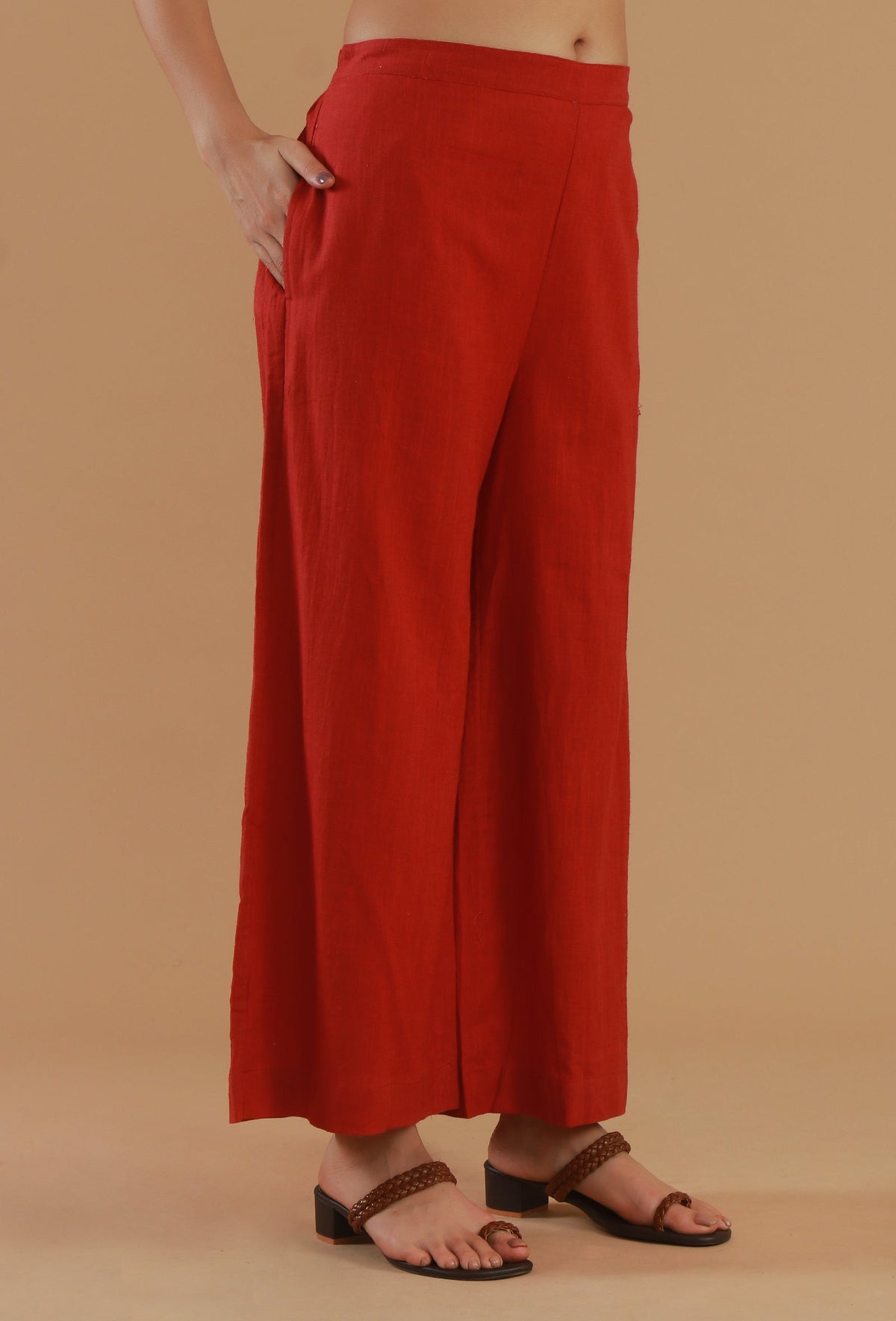 Rust Cotton Straight Fit Pant サイズ XXXL