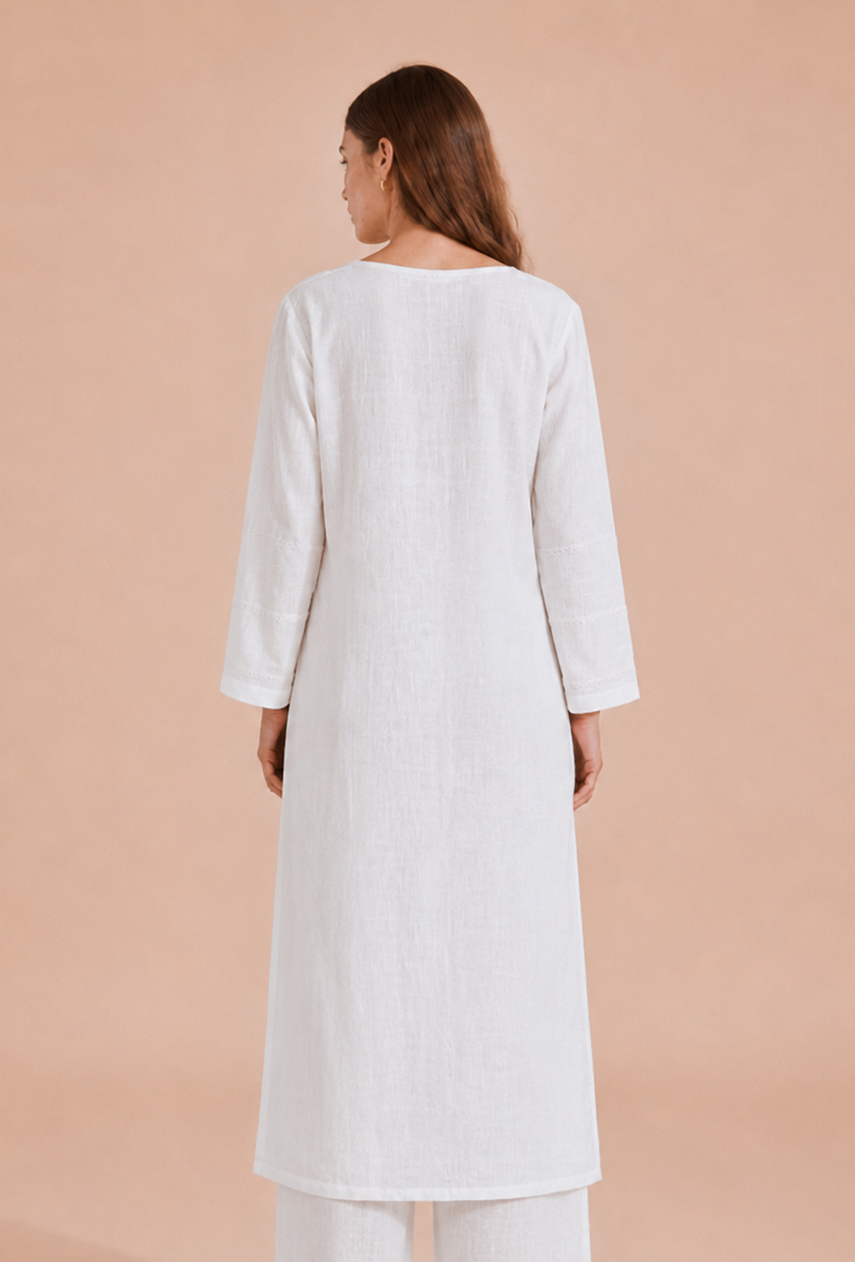 Ivory Straight Kurta サイズ XS