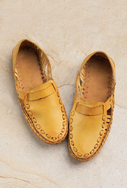 Beige Tan Pure Leather Loafers - For Men サイズ EU43（UK10）