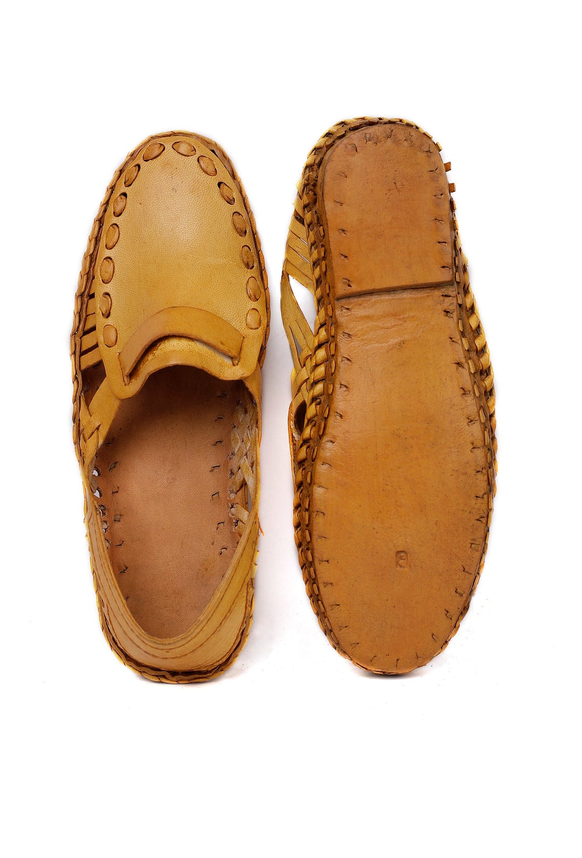 Beige Tan Pure Leather Loafers - For Men サイズ EU43（UK10）
