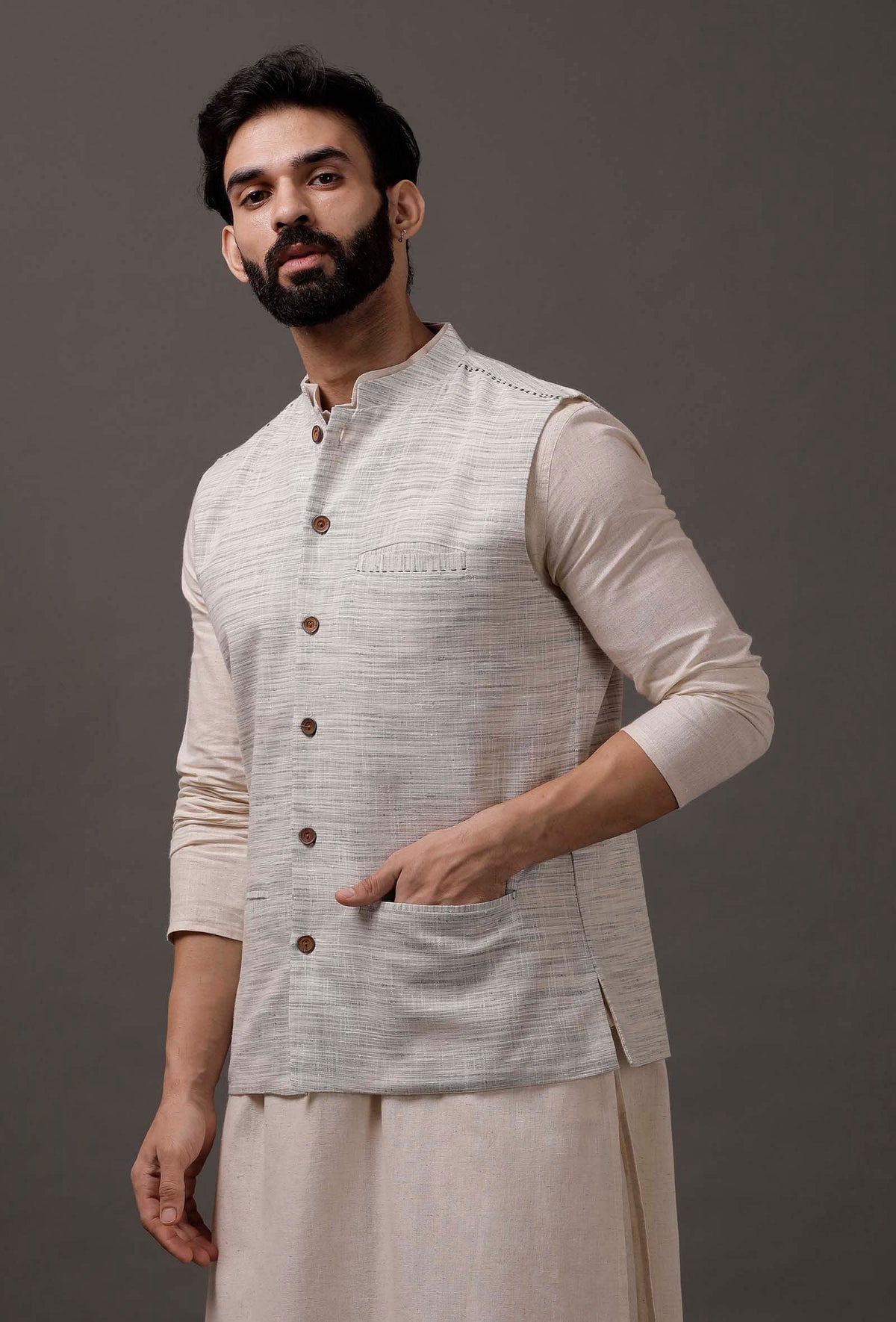 Grey Waistcoat サイズ 40