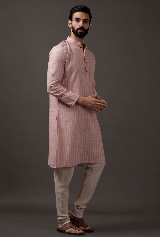 Pink Beige Kurta サイズ 46