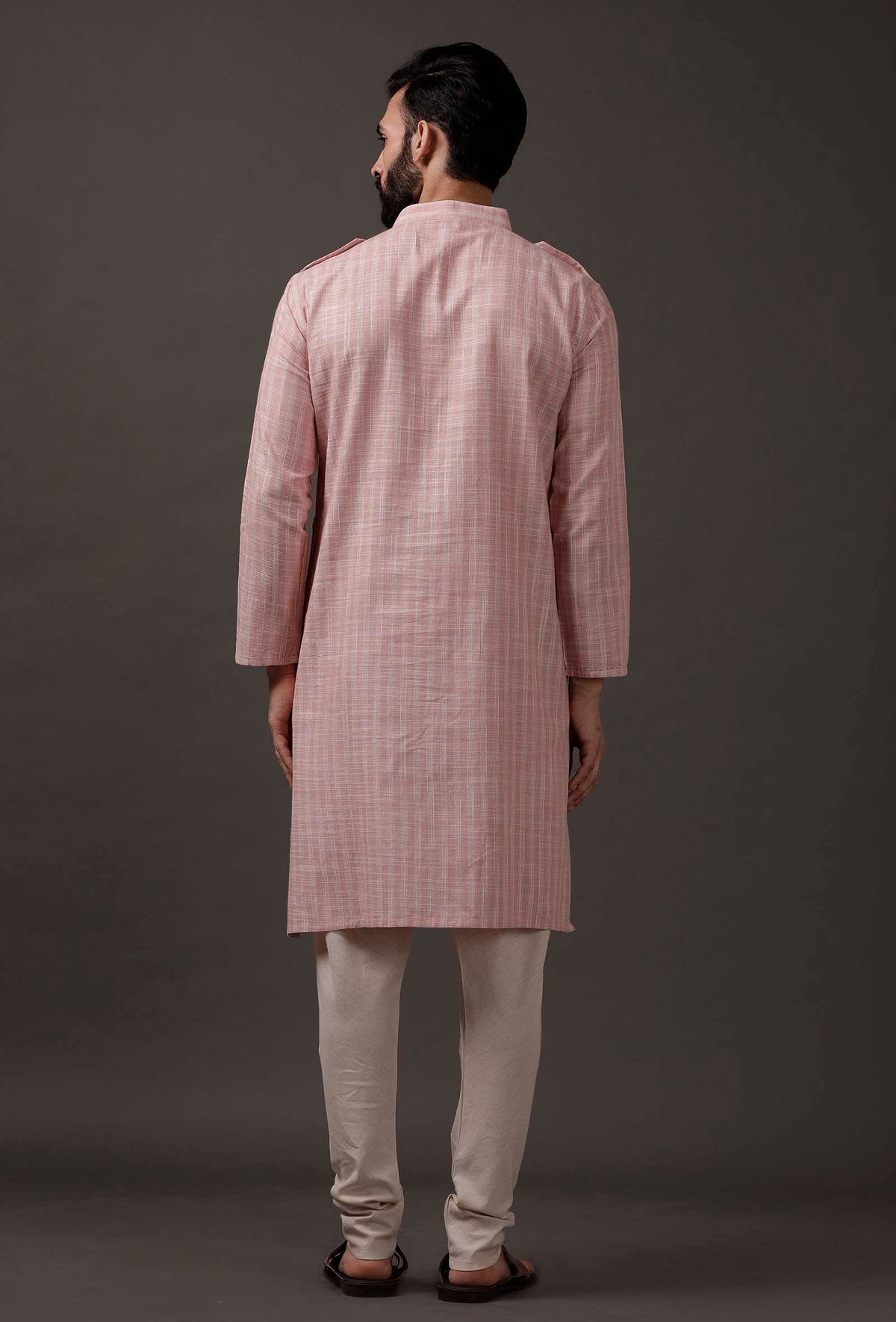 Pink Beige Kurta サイズ 46