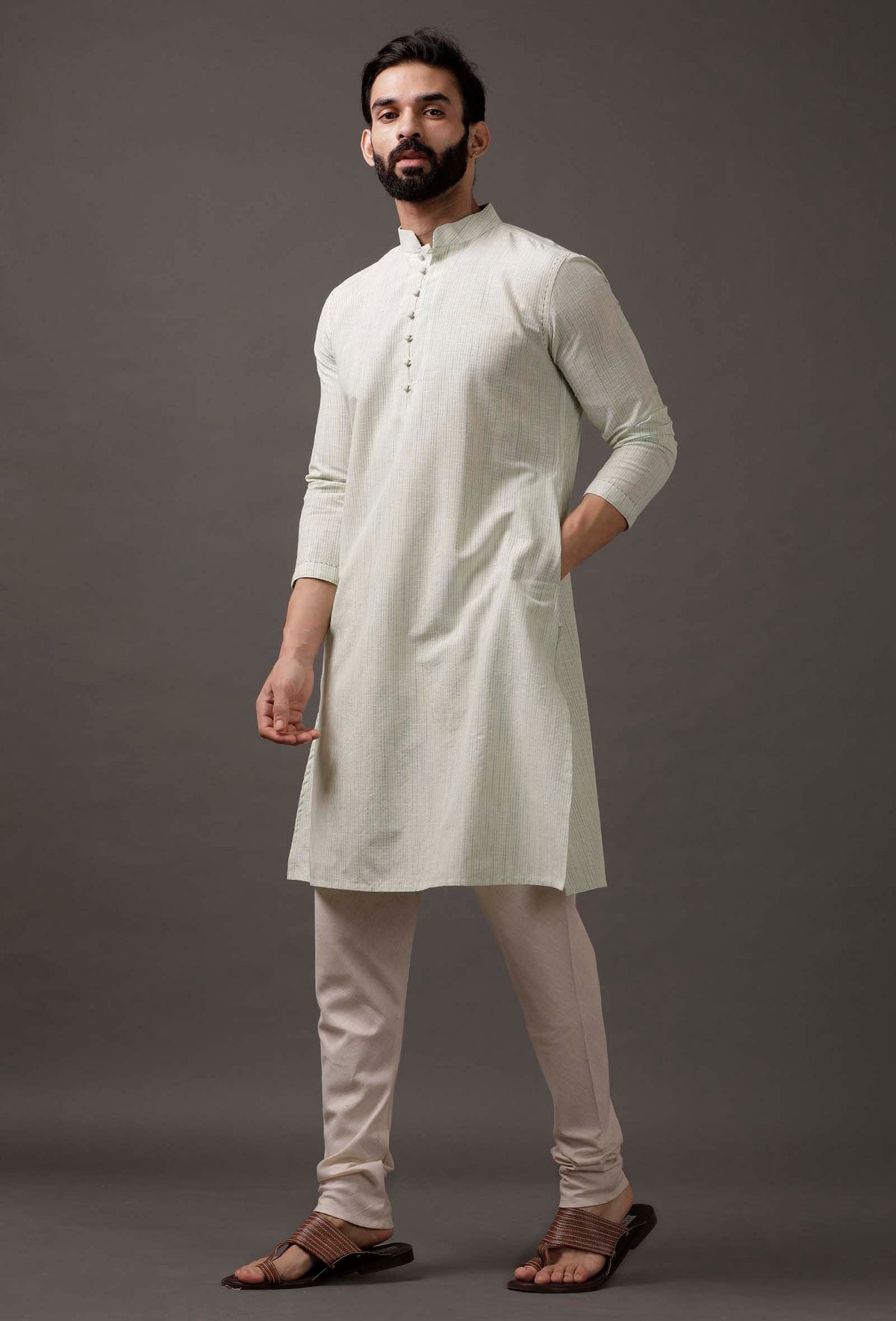 Sea Green Kurta サイズ 46