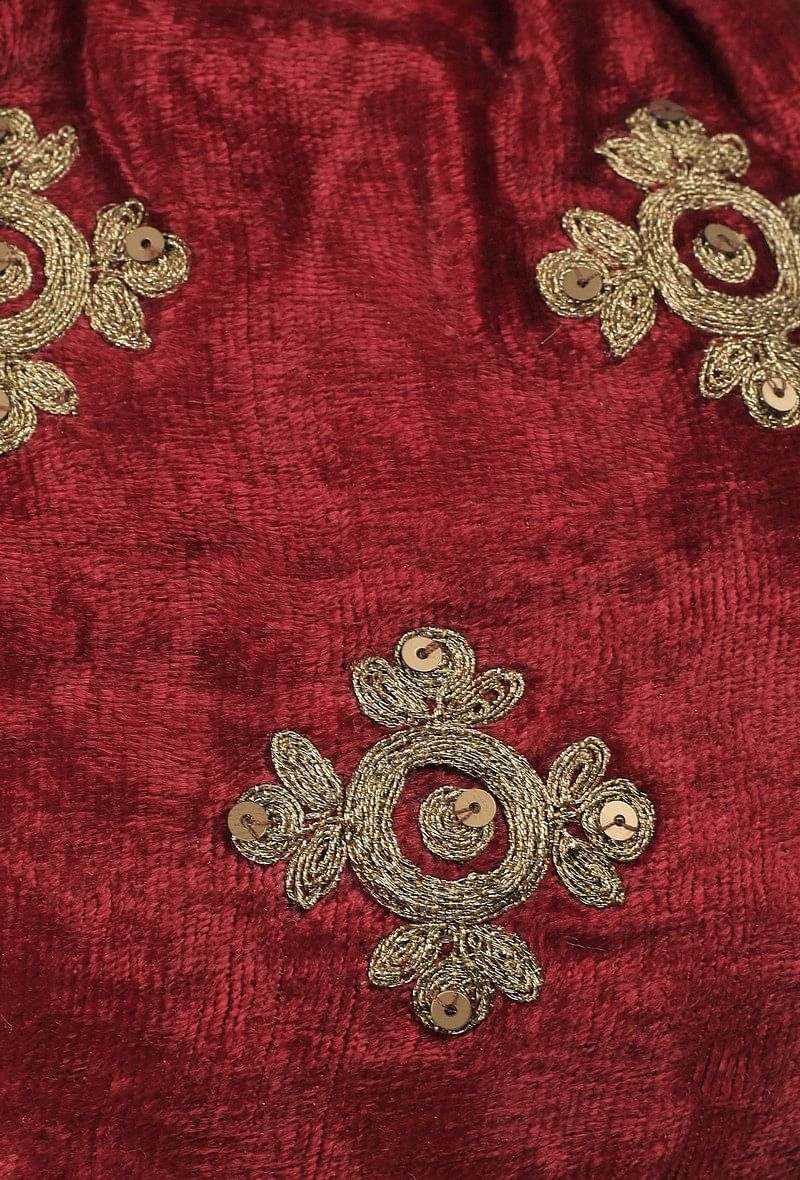 Crimson Red Potli Bag